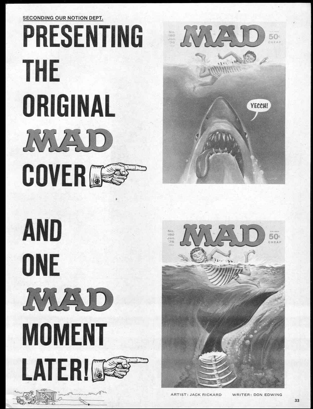 Read online MAD comic -  Issue #190 - 35