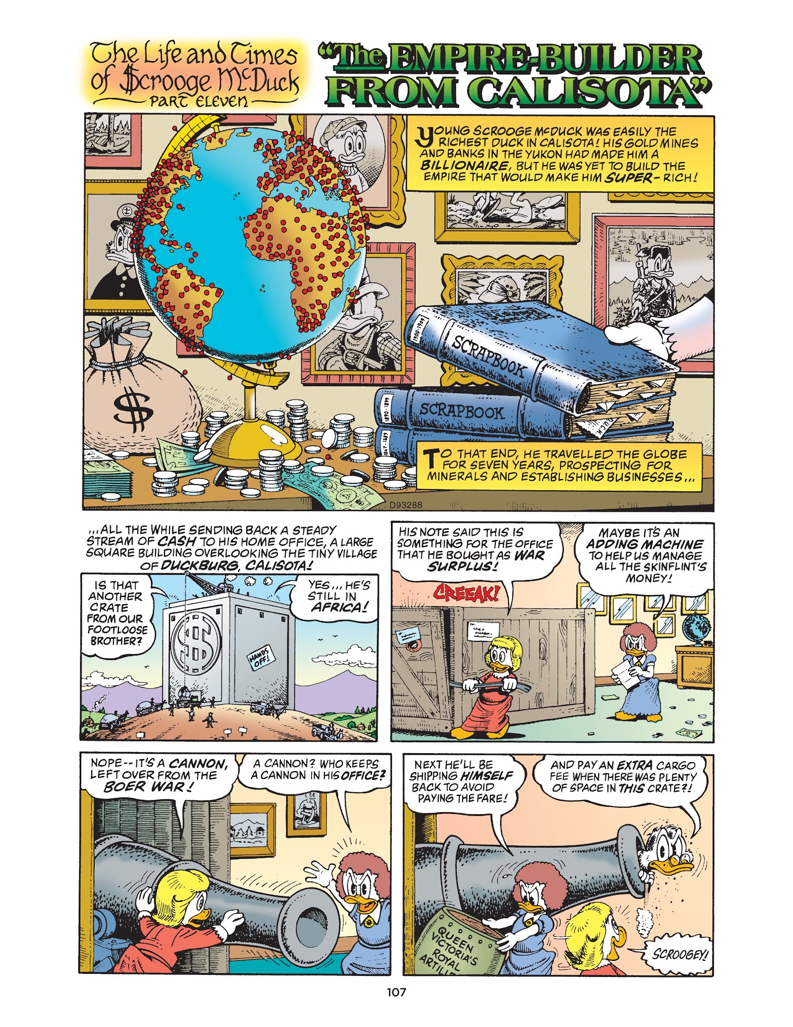 Read online Walt Disney Uncle Scrooge and Donald Duck: The Don Rosa Library comic -  Issue # TPB 5 (Part 2) - 7