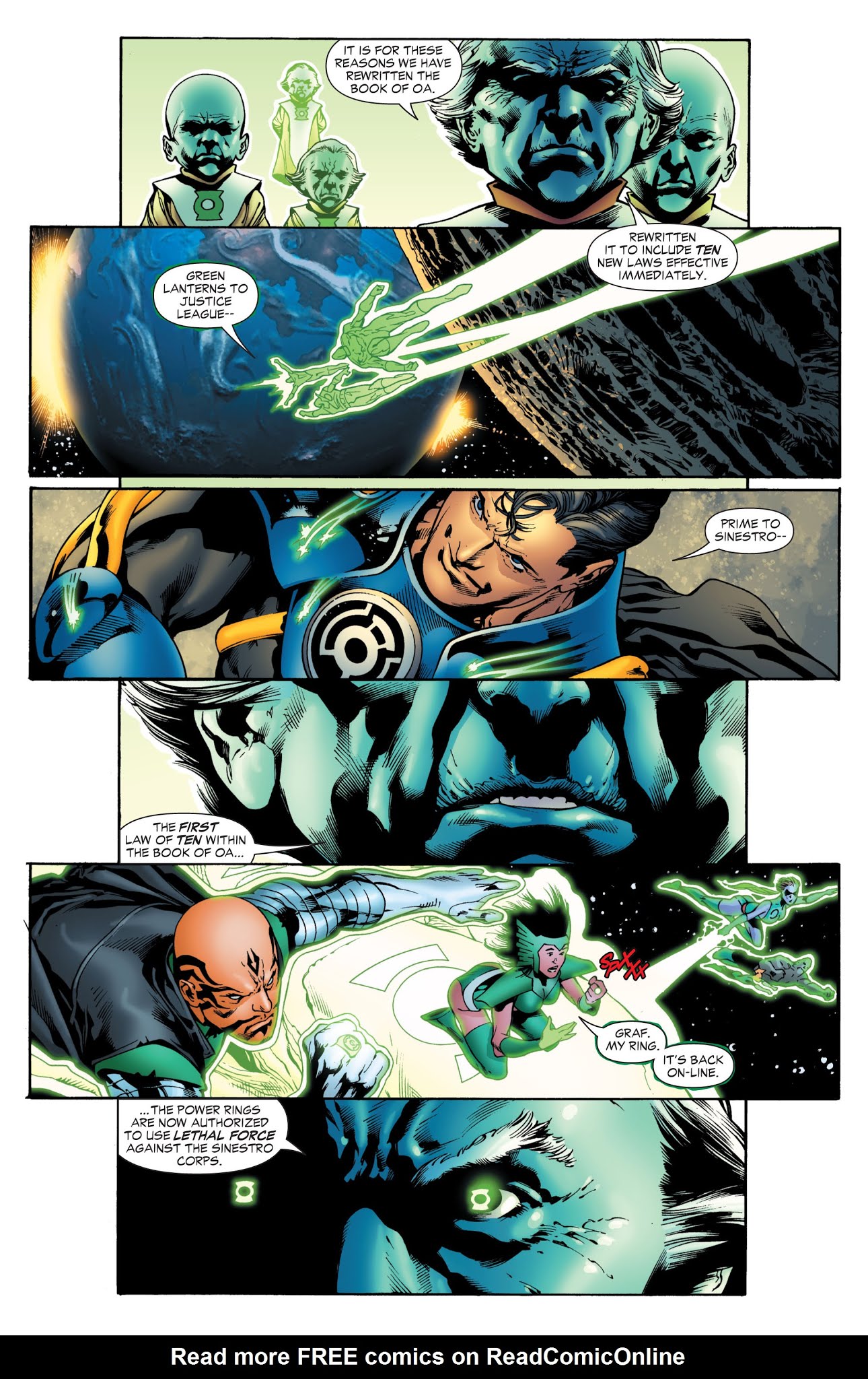 Read online Green Lantern (2005) comic -  Issue # _TPB 4 (Part 2) - 54