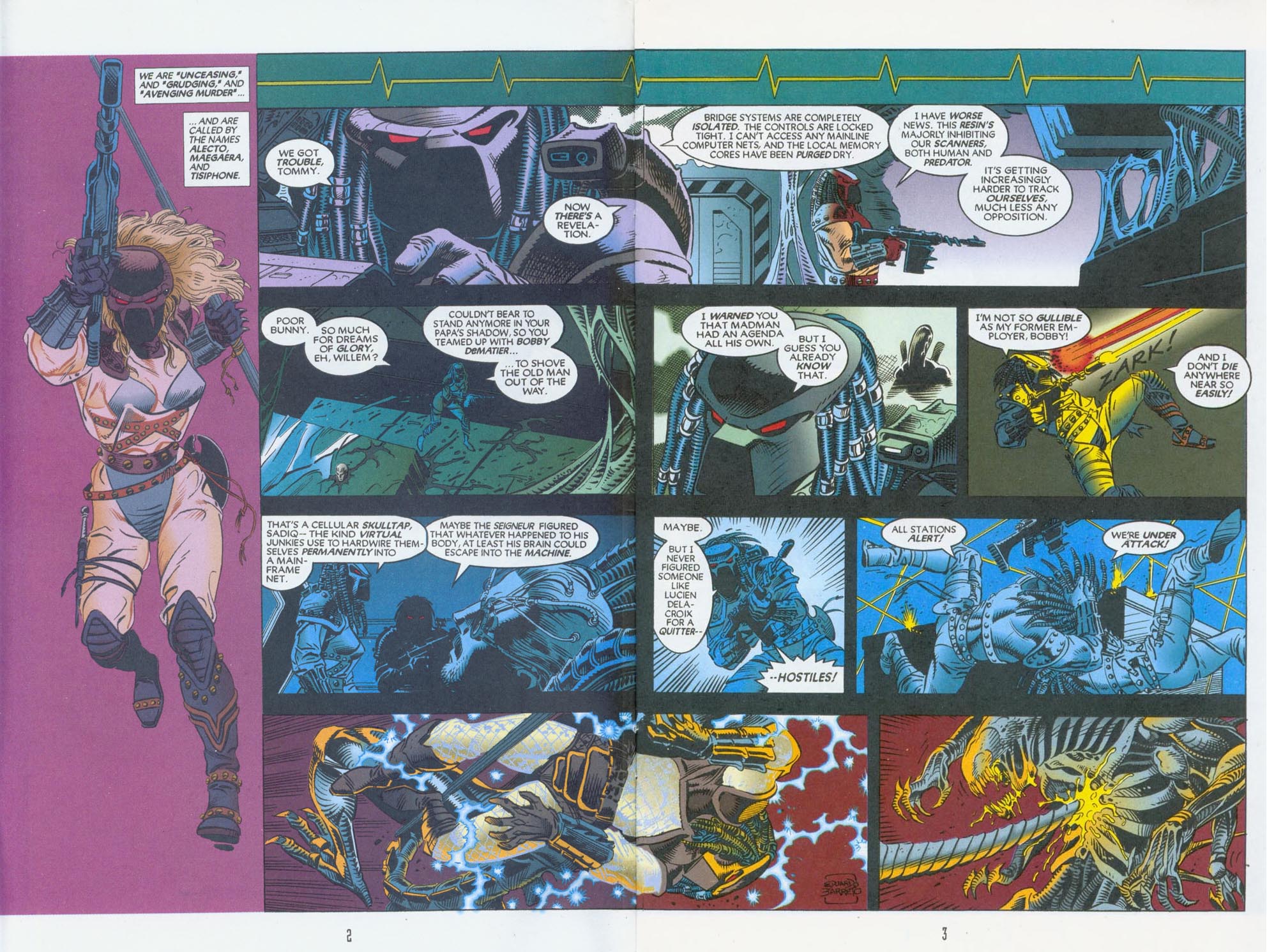 Read online Aliens/Predator: The Deadliest of the Species comic -  Issue #11 - 4