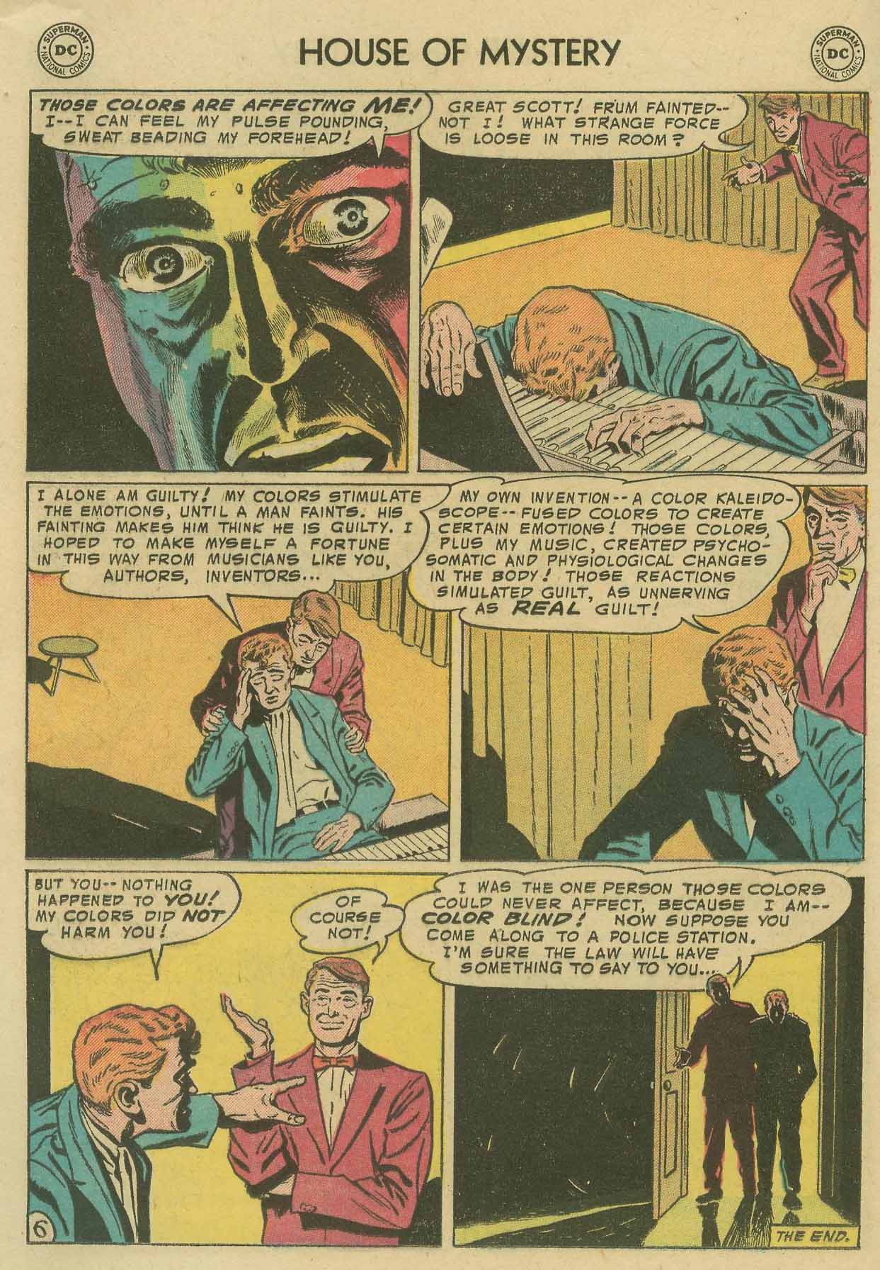 Read online House of Mystery (1951) comic -  Issue #50 - 16