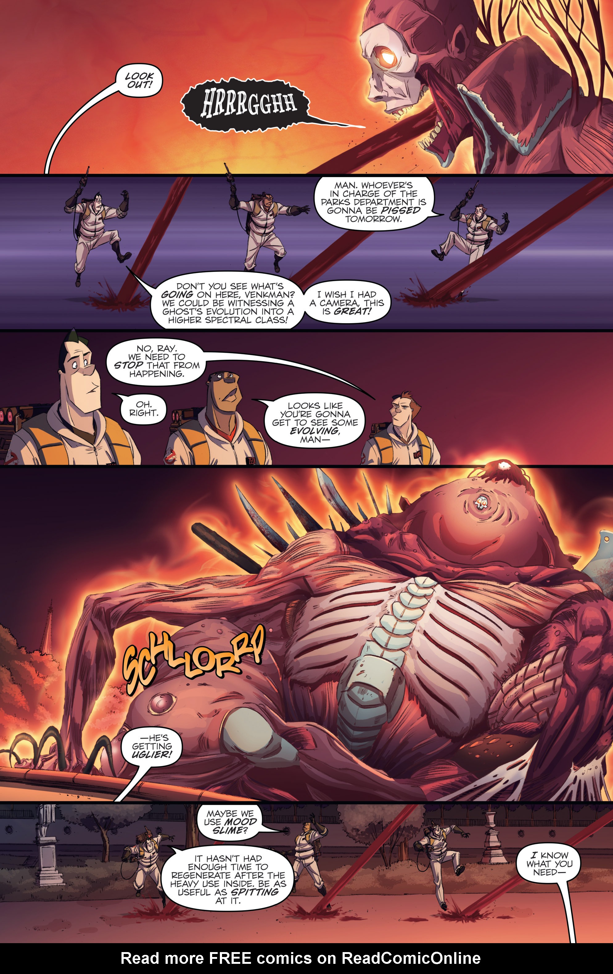 Read online Ghostbusters: International comic -  Issue #5 - 20