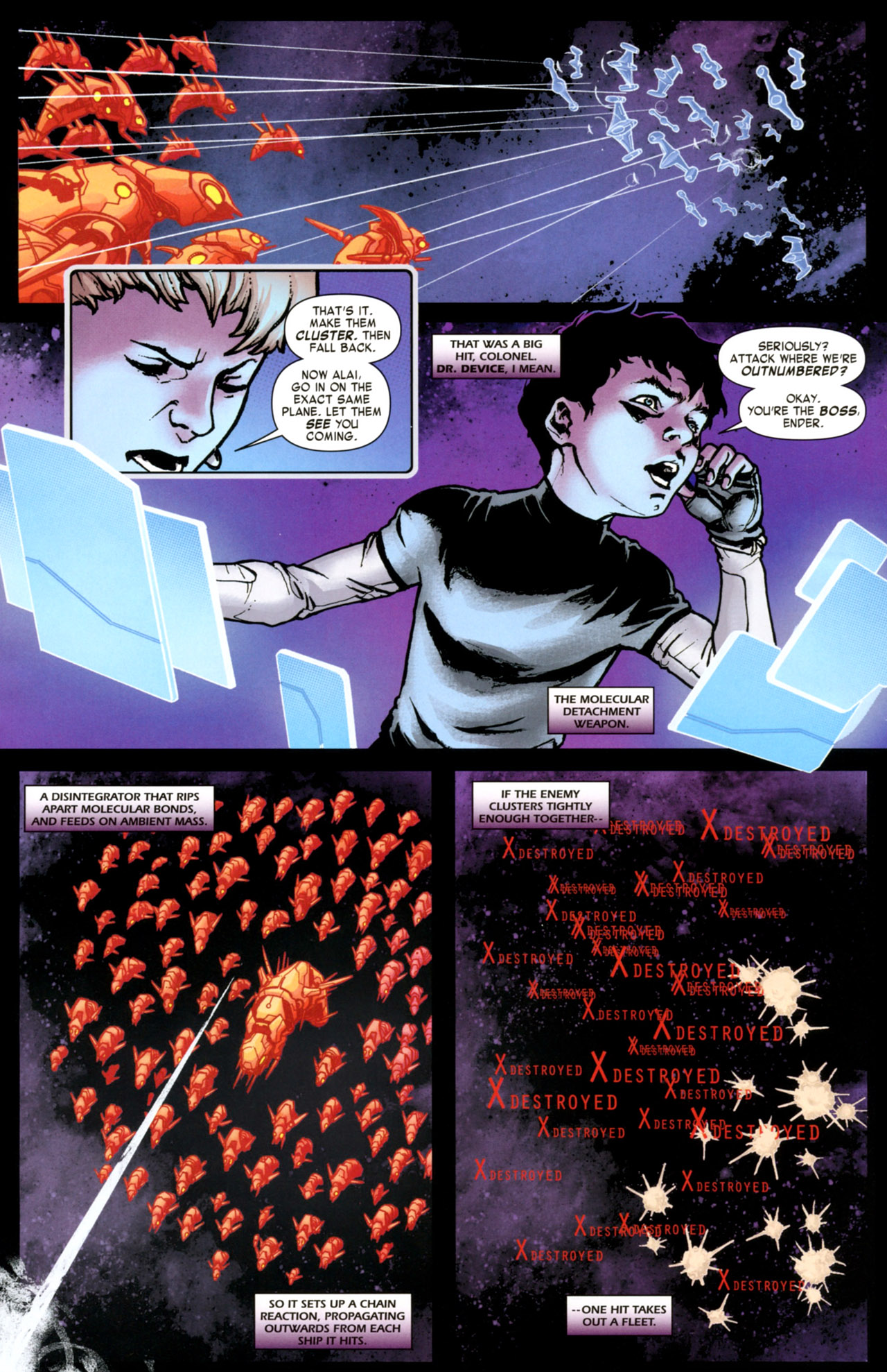 Read online Ender's Shadow: Command School comic -  Issue #5 - 10