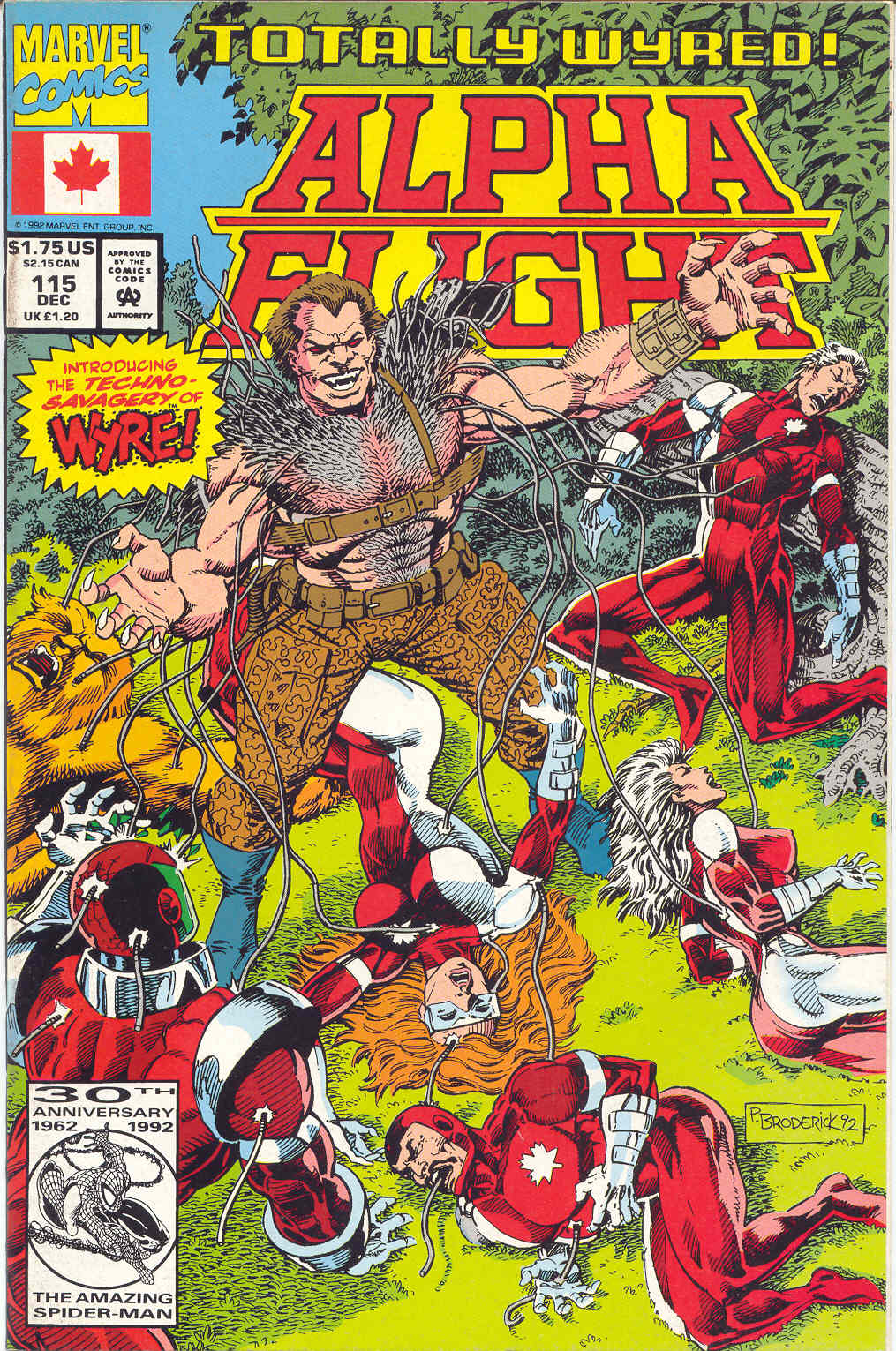 Read online Alpha Flight (1983) comic -  Issue #115 - 1