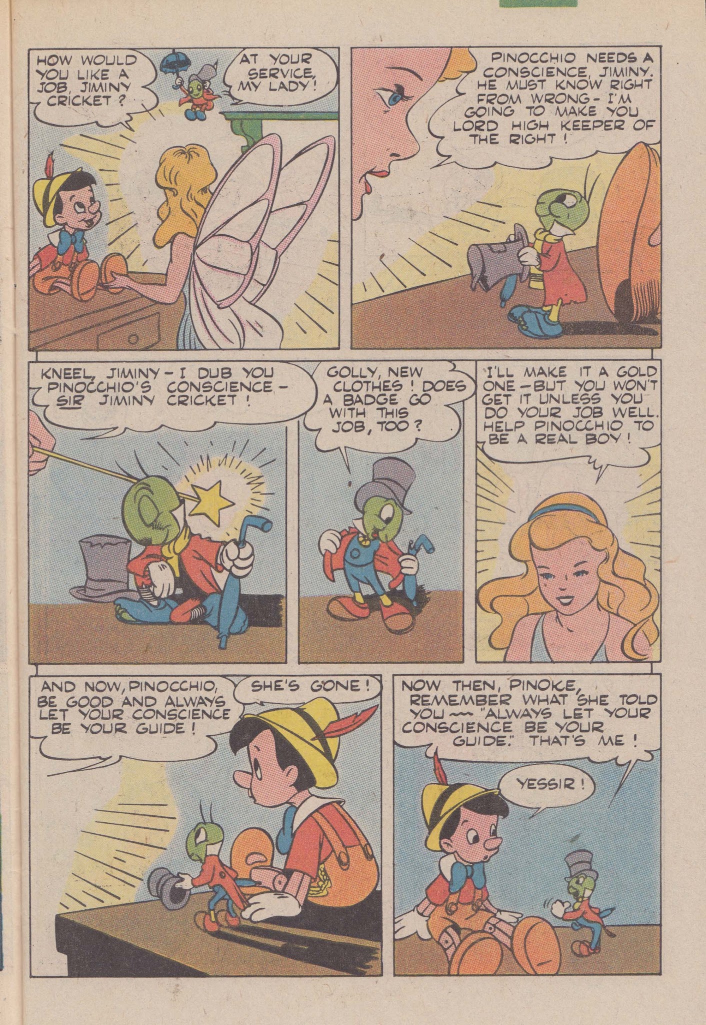 Read online Walt Disney's Pinocchio Special comic -  Issue # Full - 7