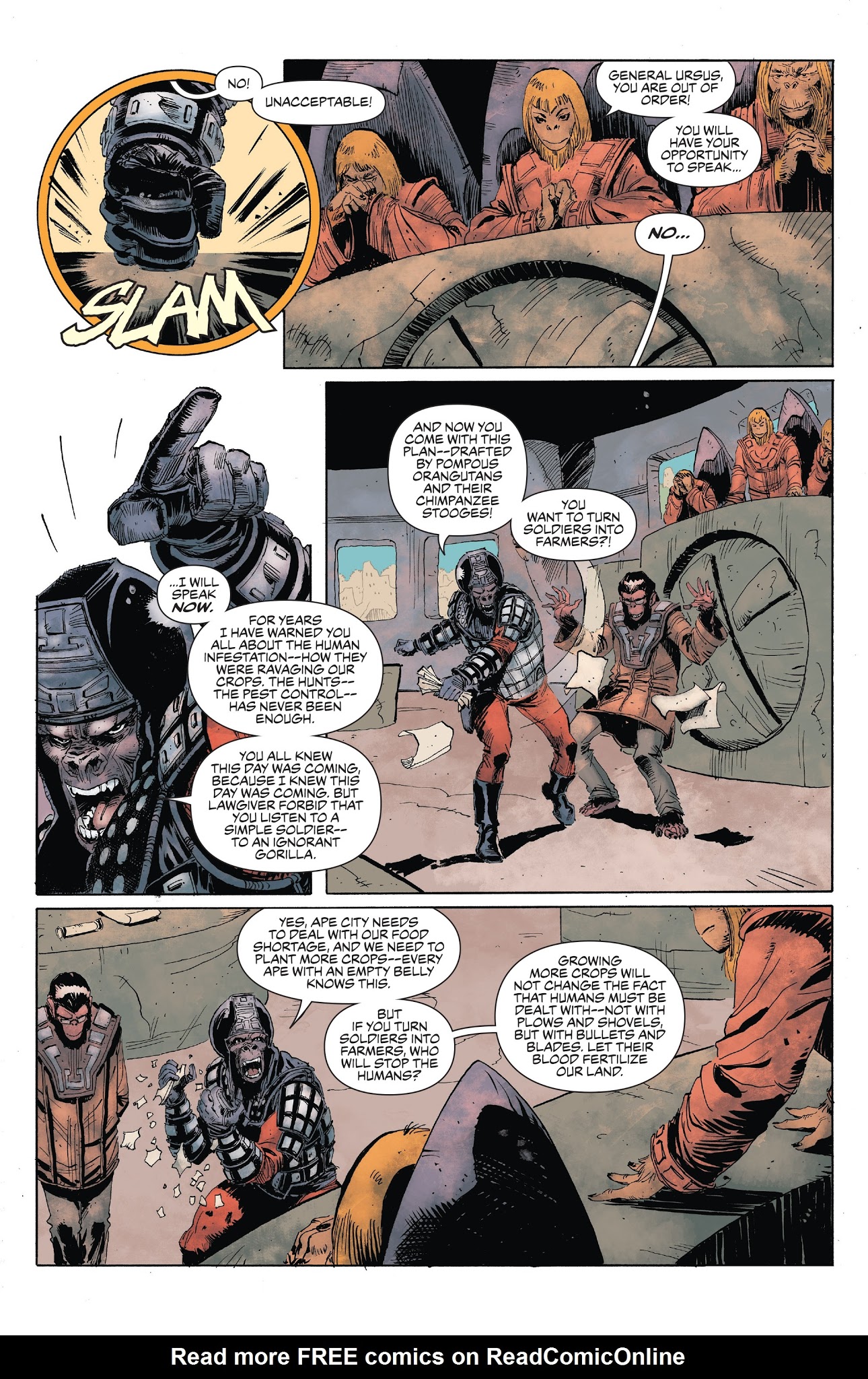 Read online Planet of the Apes: Ursus comic -  Issue #1 - 11