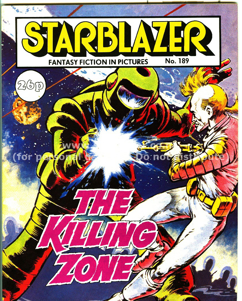 Read online Starblazer comic -  Issue #189 - 1