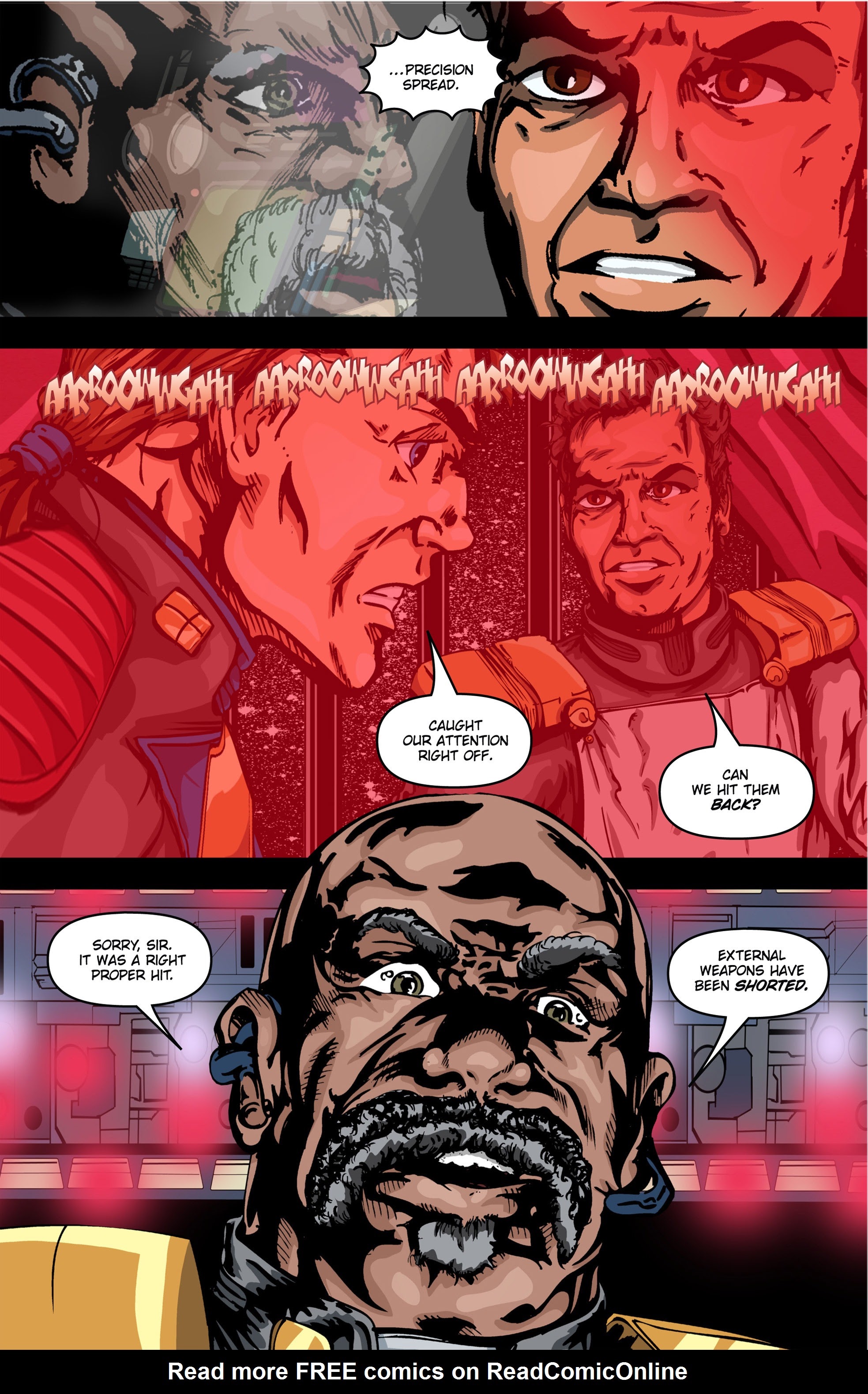 Read online William Shatner's Man O' War comic -  Issue #5 - 25