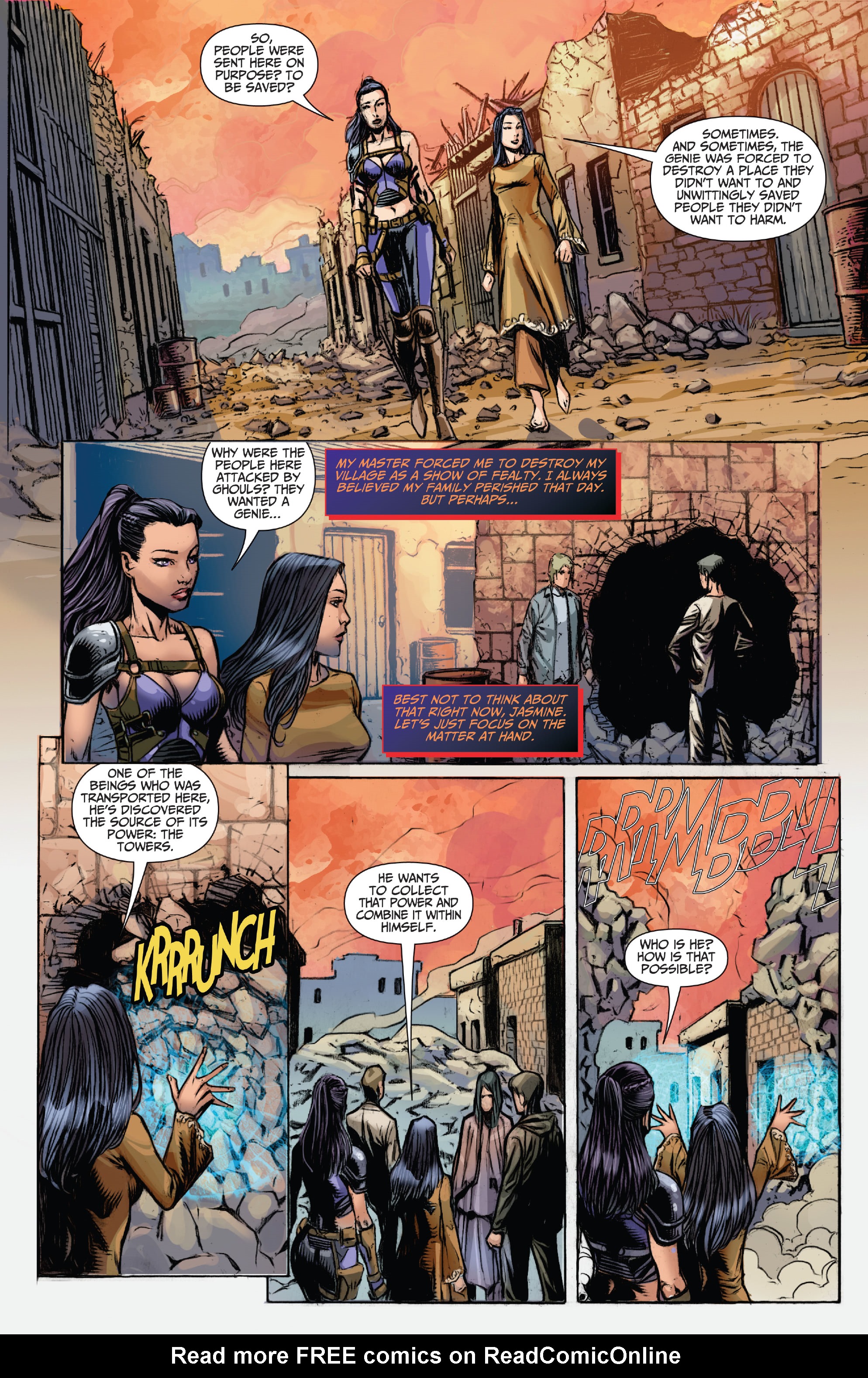 Read online Myths & Legends Quarterly: Jasmine comic -  Issue # Full - 34