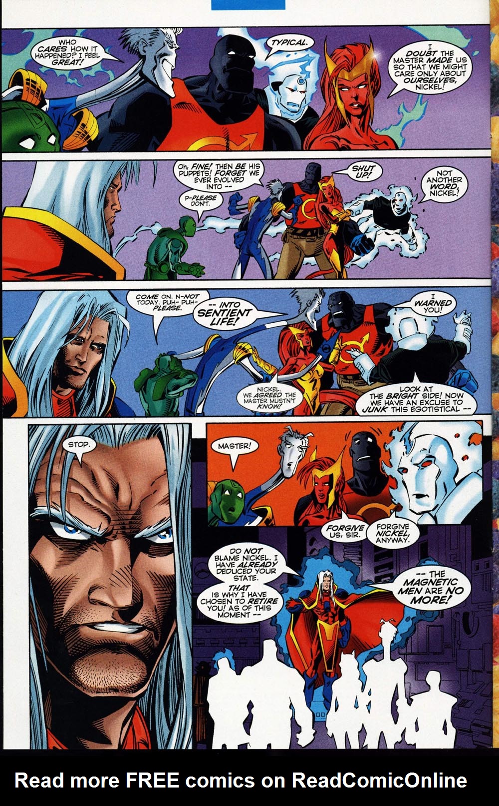 Read online Magnetic Men Featuring Magneto comic -  Issue # Full - 5