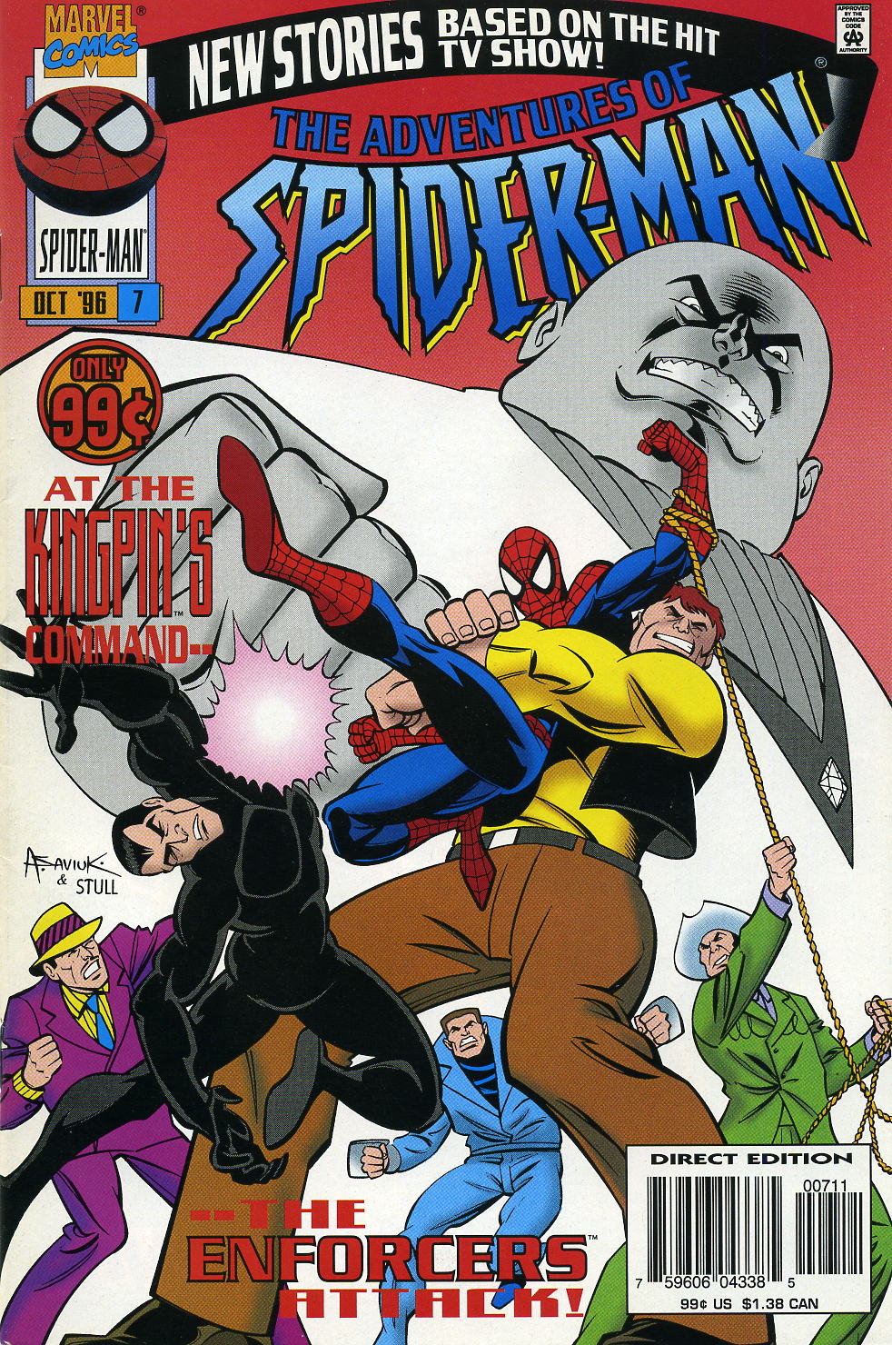 Read online The Adventures of Spider-Man comic -  Issue #7 - 1