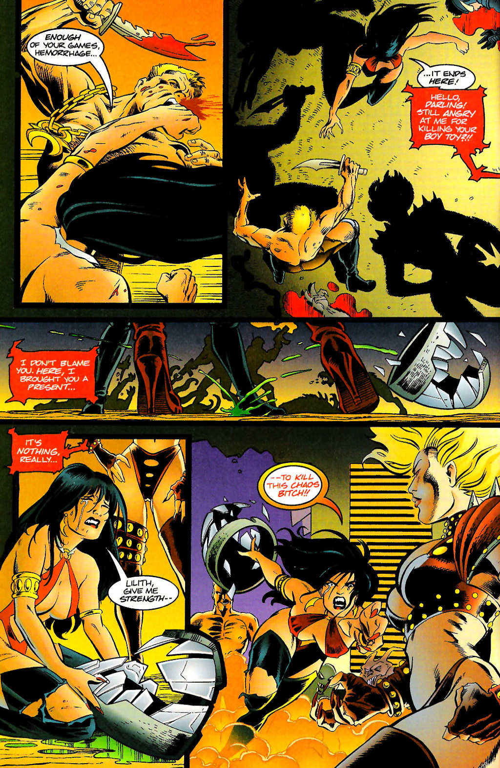 Read online Vampirella: Death & Destruction comic -  Issue # _TPB - 85