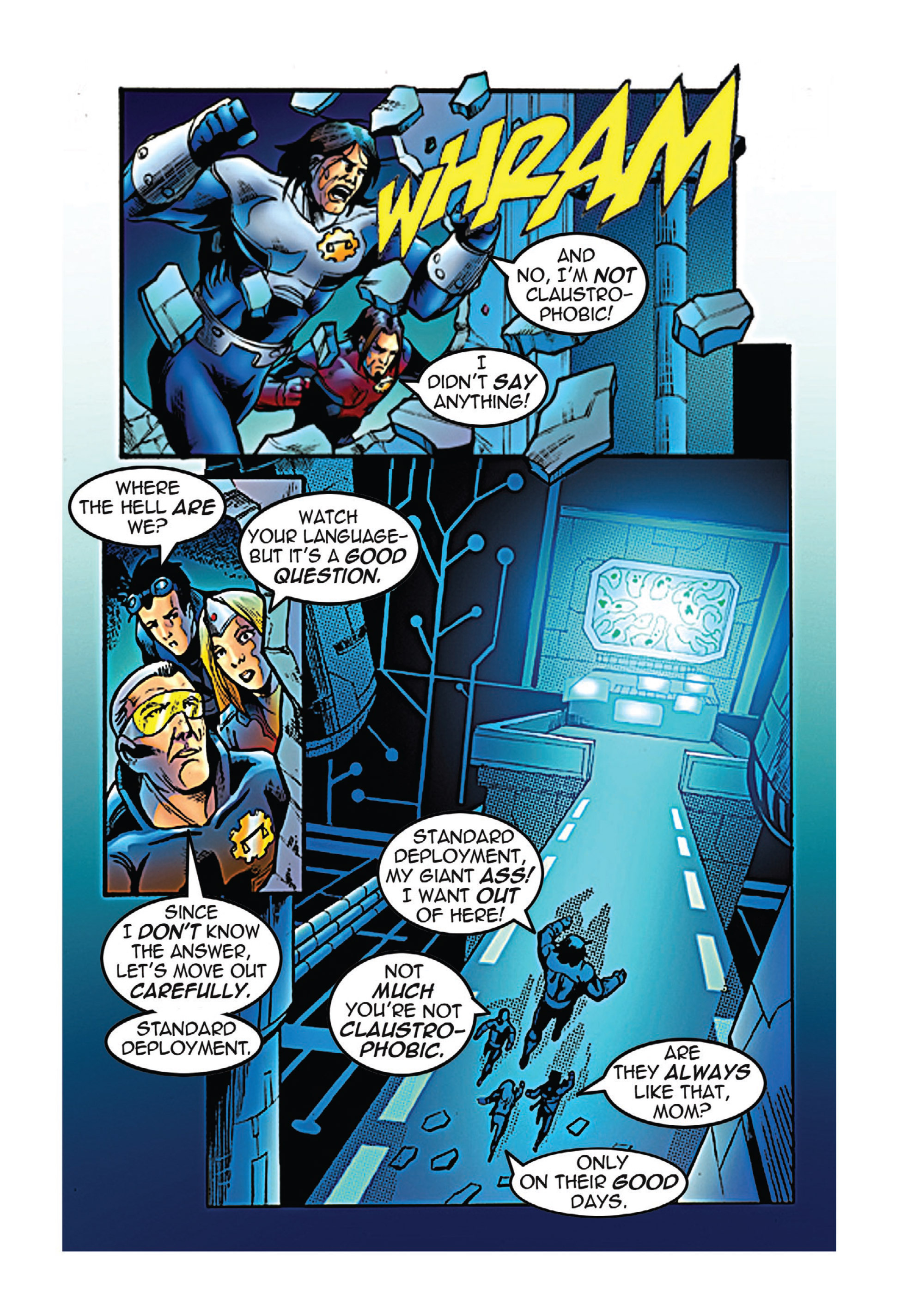 Read online The Justice Machine: Object of Power comic -  Issue # TPB - 59