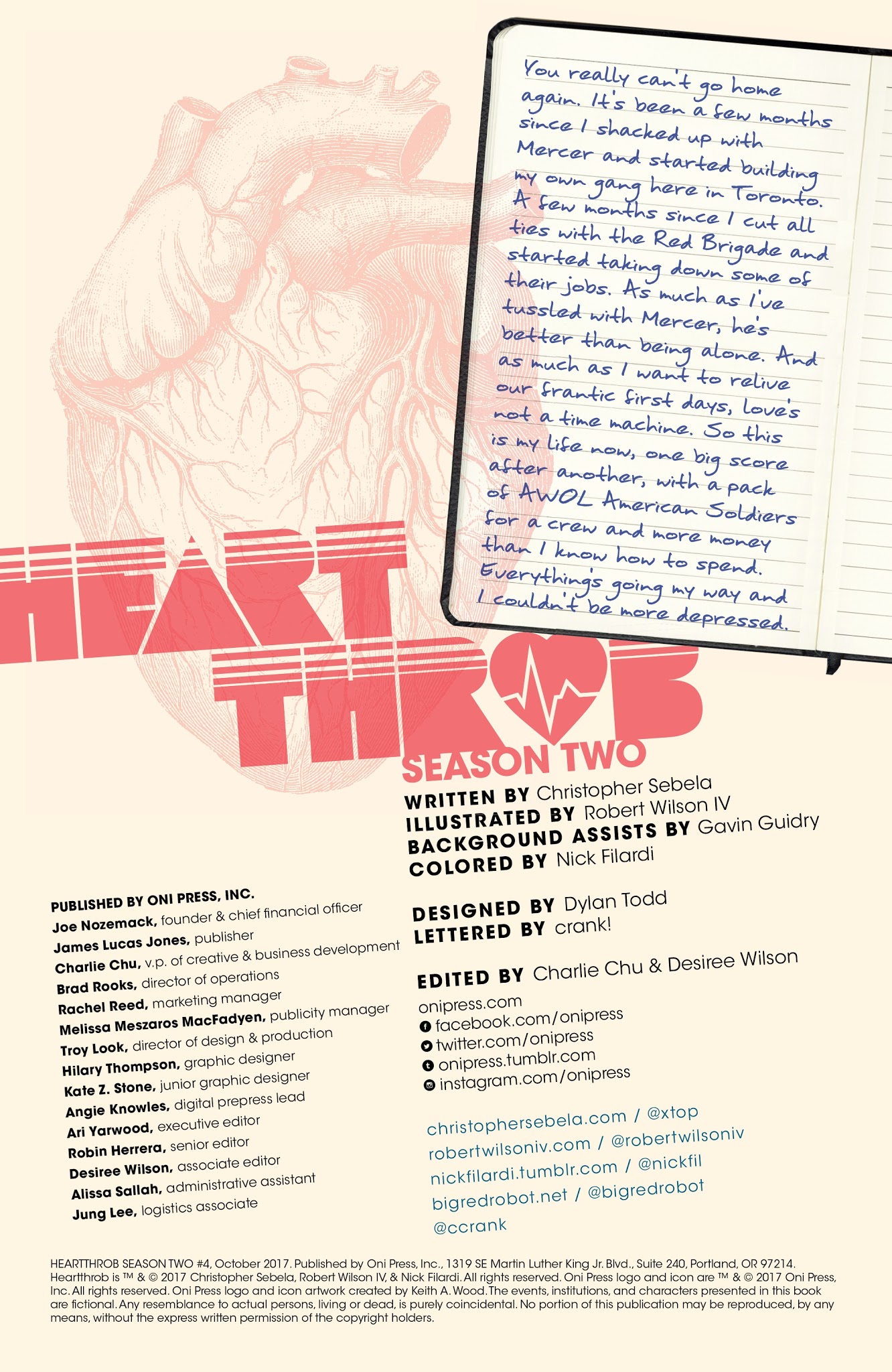 Read online Heartthrob Season Two comic -  Issue #4 - 2