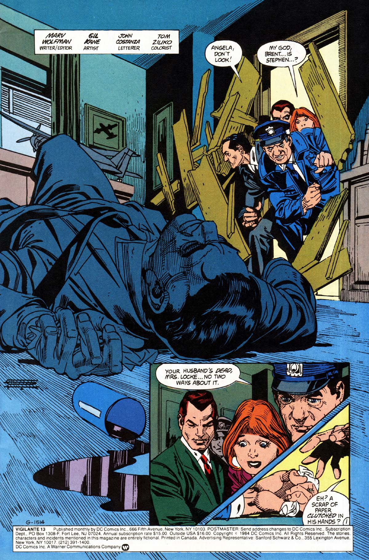 Read online Vigilante (1983) comic -  Issue #13 - 2