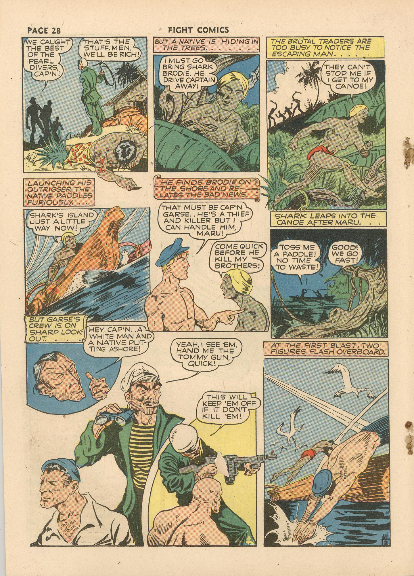 Read online Fight Comics comic -  Issue #16 - 31