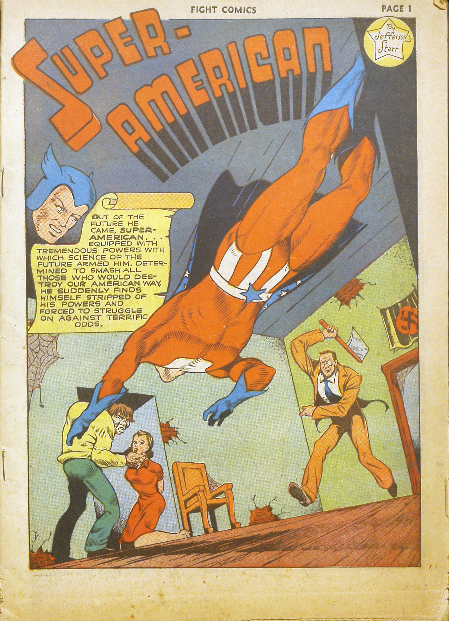 Read online Fight Comics comic -  Issue #18 - 3