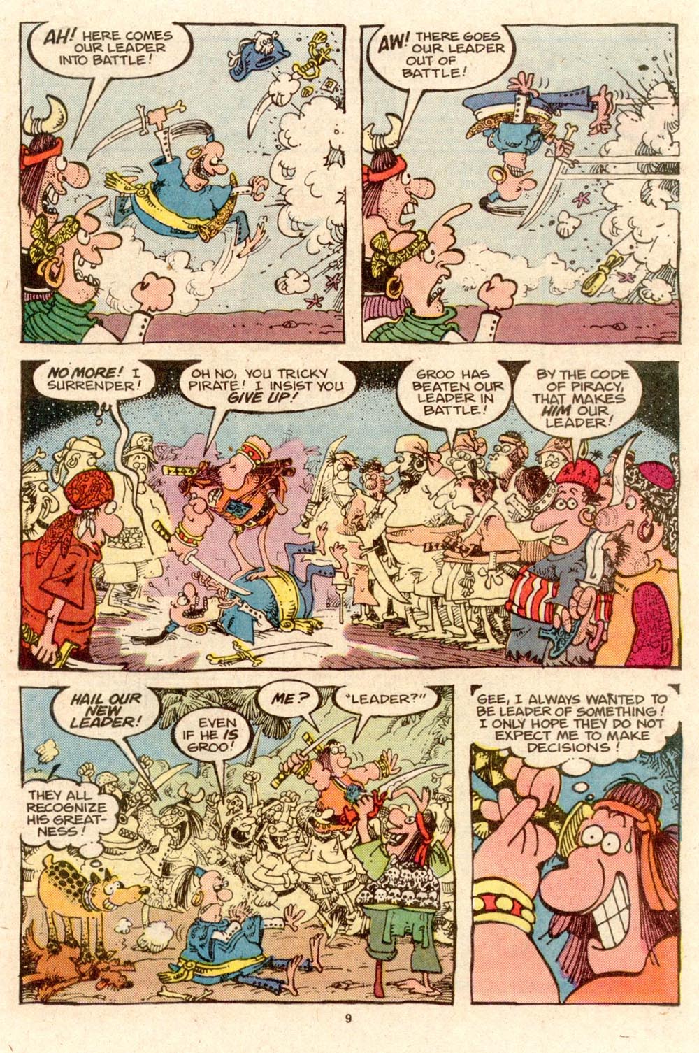 Read online Sergio Aragonés Groo the Wanderer comic -  Issue #33 - 9