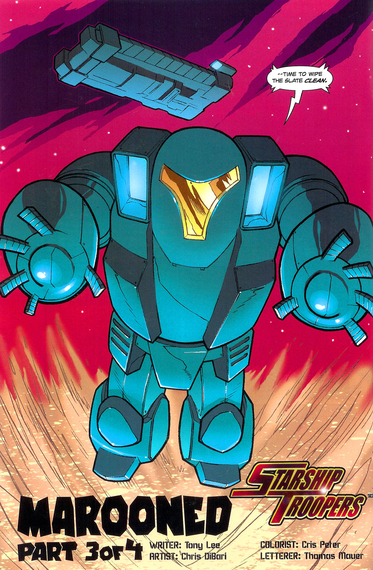 Read online Starship Troopers (2007) comic -  Issue #3 - 6