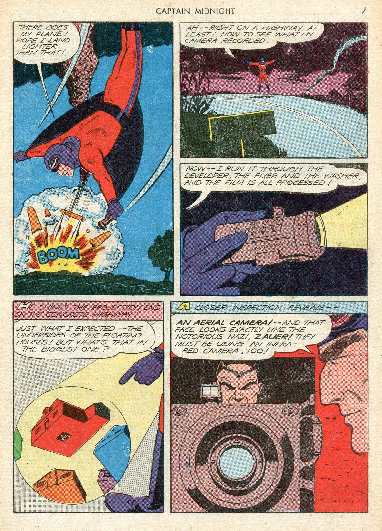 Read online Captain Midnight (1942) comic -  Issue #12 - 7