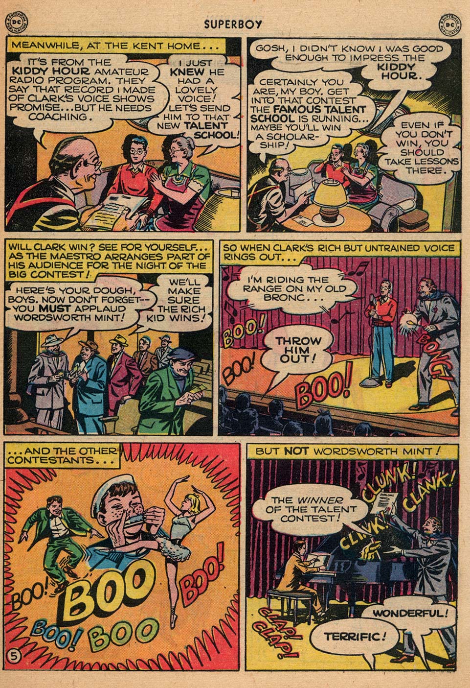 Read online Superboy (1949) comic -  Issue #3 - 32