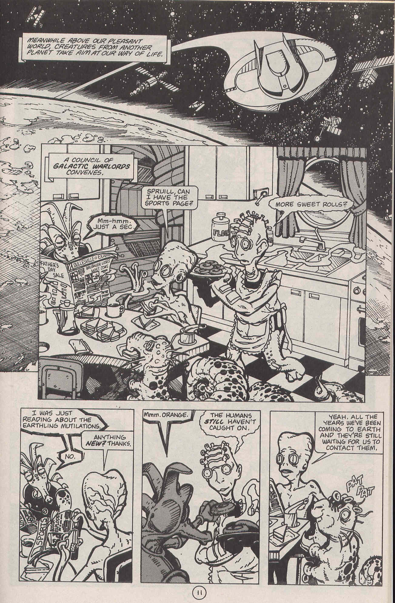 Read online Man-Eating Cow comic -  Issue #6 - 12