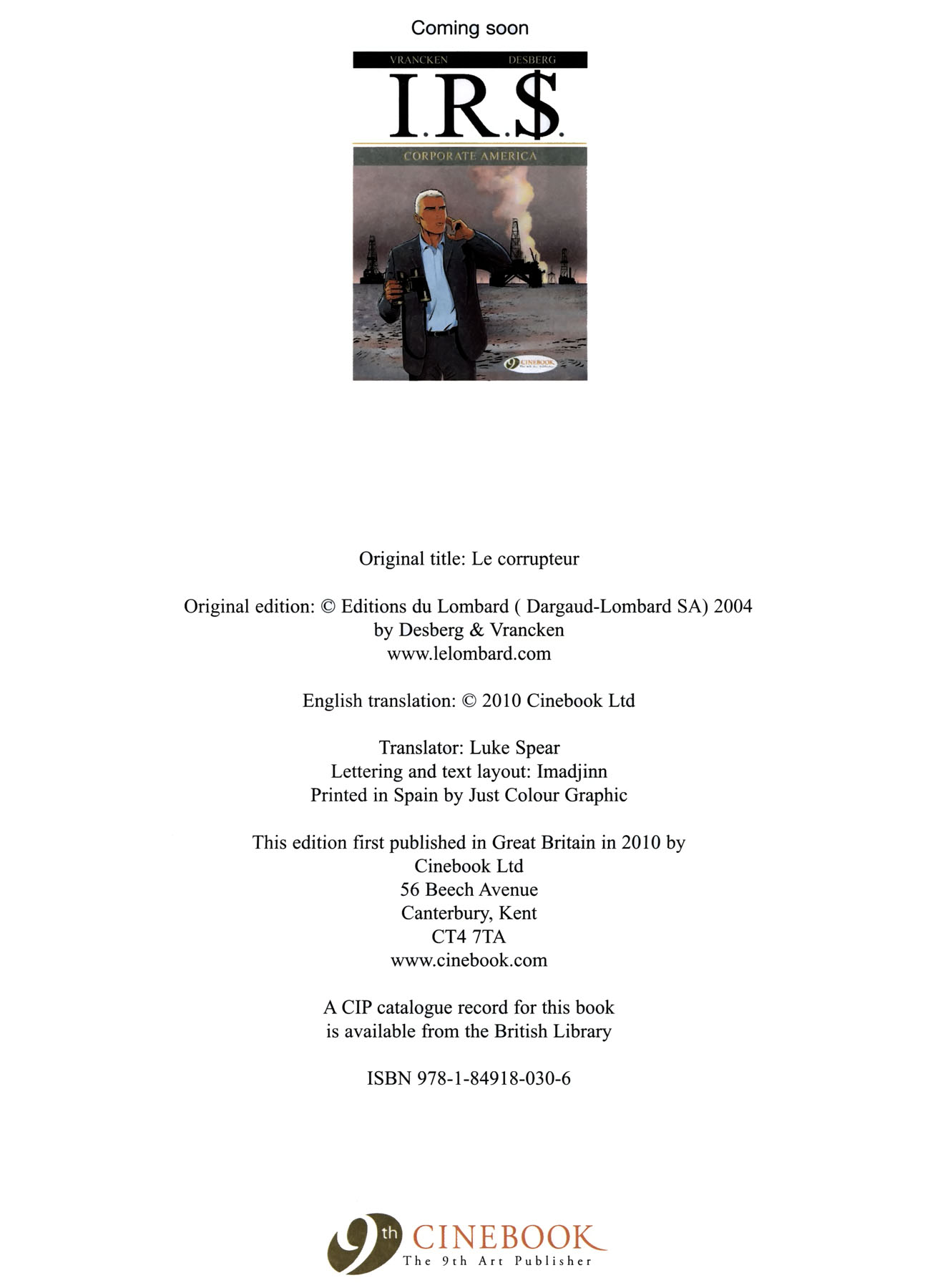 Read online I.R.$. comic -  Issue #4 - 3