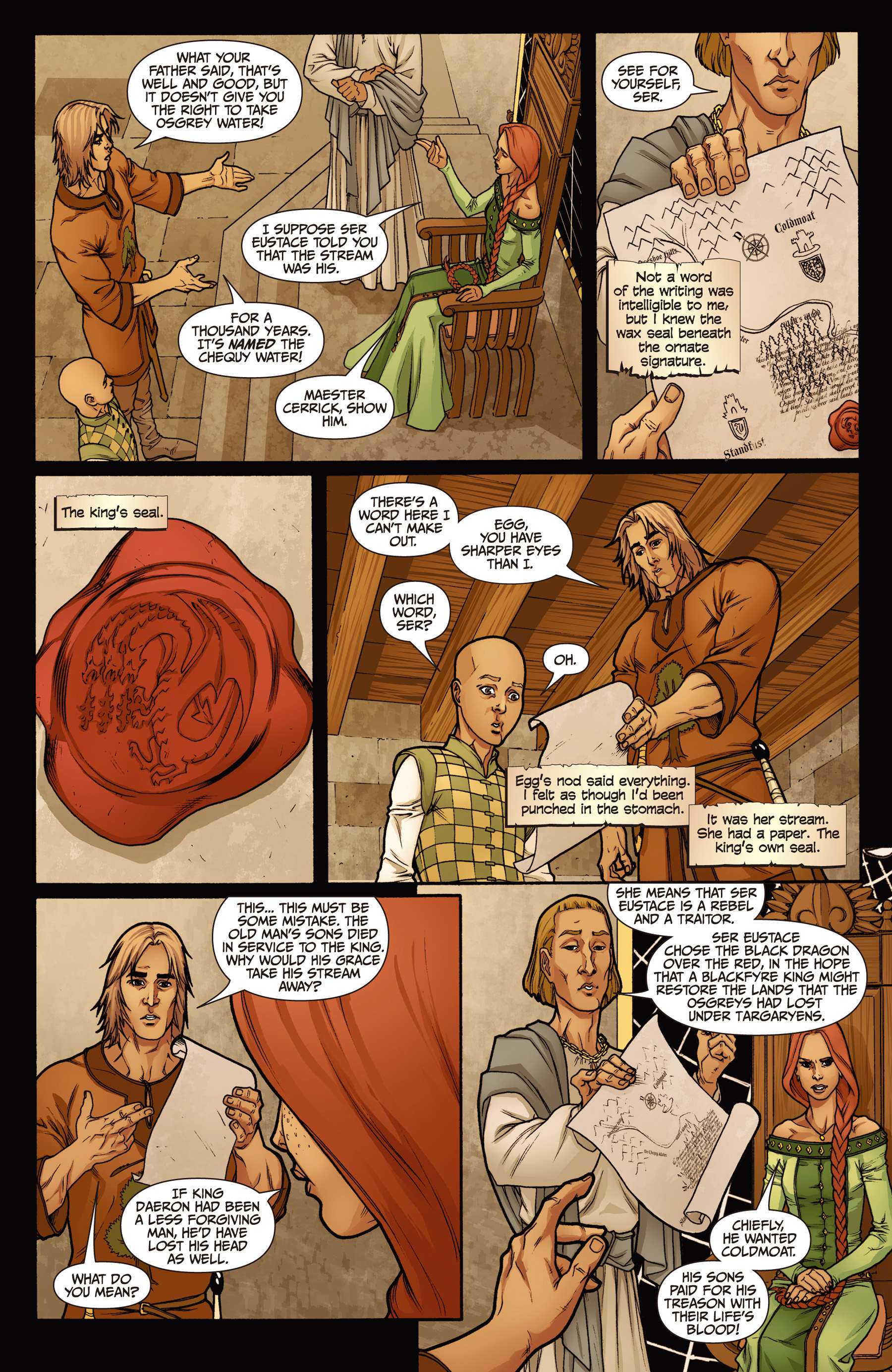 Read online The Sworn Sword: The Graphic Novel comic -  Issue # Full - 90