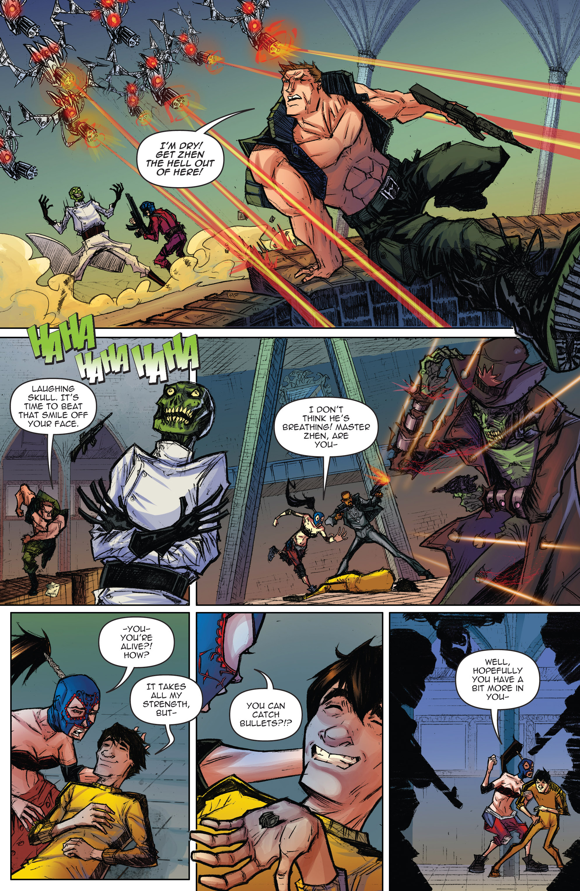 Read online Infinite Seven comic -  Issue #4 - 20