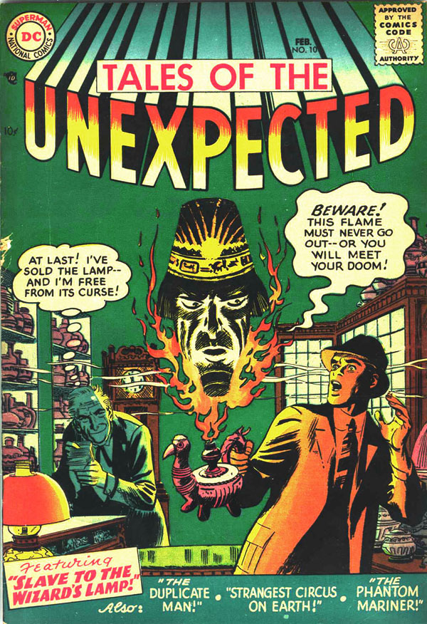 Read online Tales of the Unexpected comic -  Issue #10 - 1