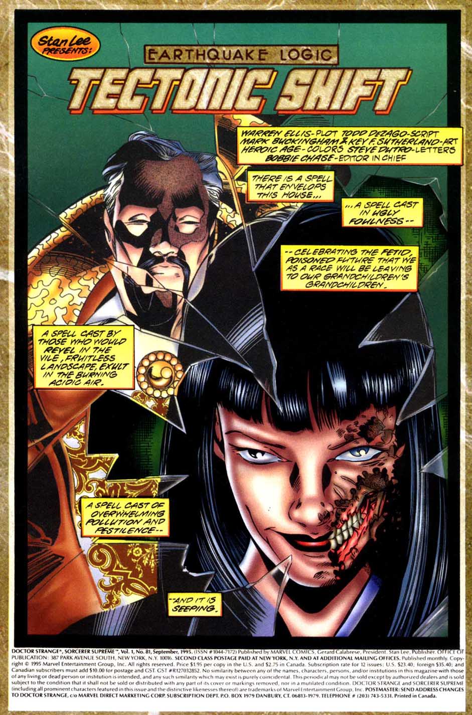 Read online Doctor Strange: Sorcerer Supreme comic -  Issue #81 - 2