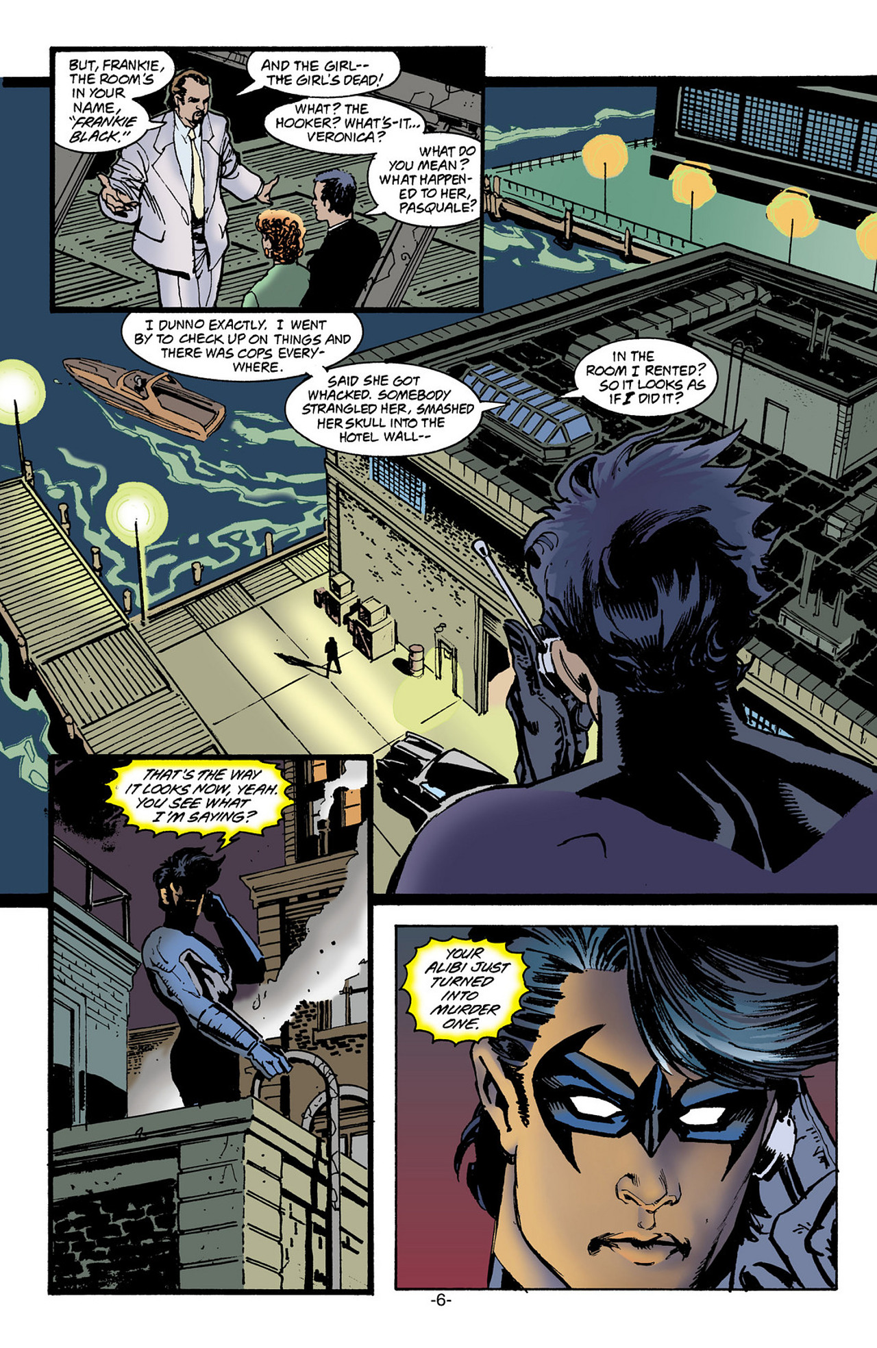 Read online Nightwing and Huntress comic -  Issue #1 - 7