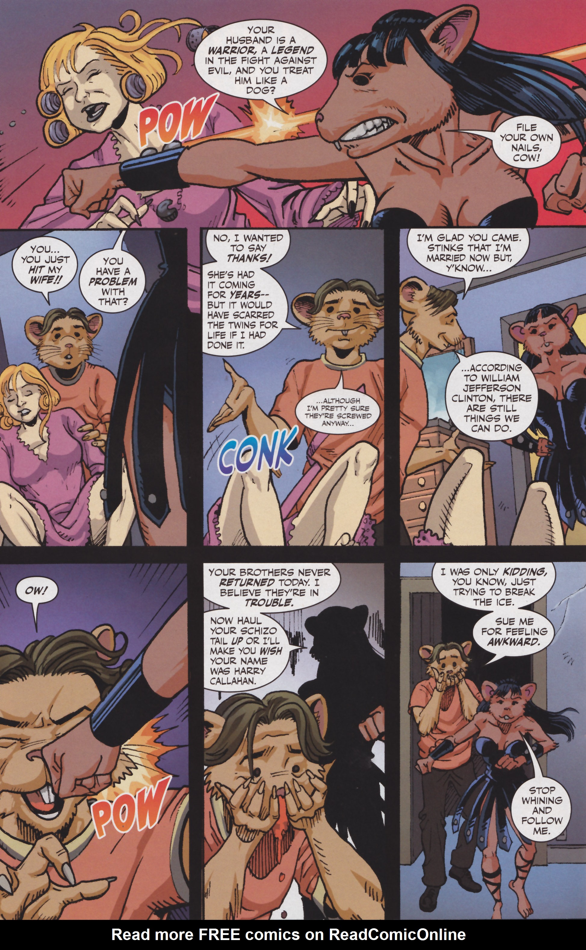 Read online Adolescent Radioactive Black Belt Hamsters (2008) comic -  Issue #4 - 20