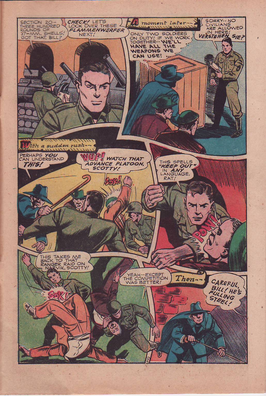 Read online Exciting Comics comic -  Issue #48 - 45