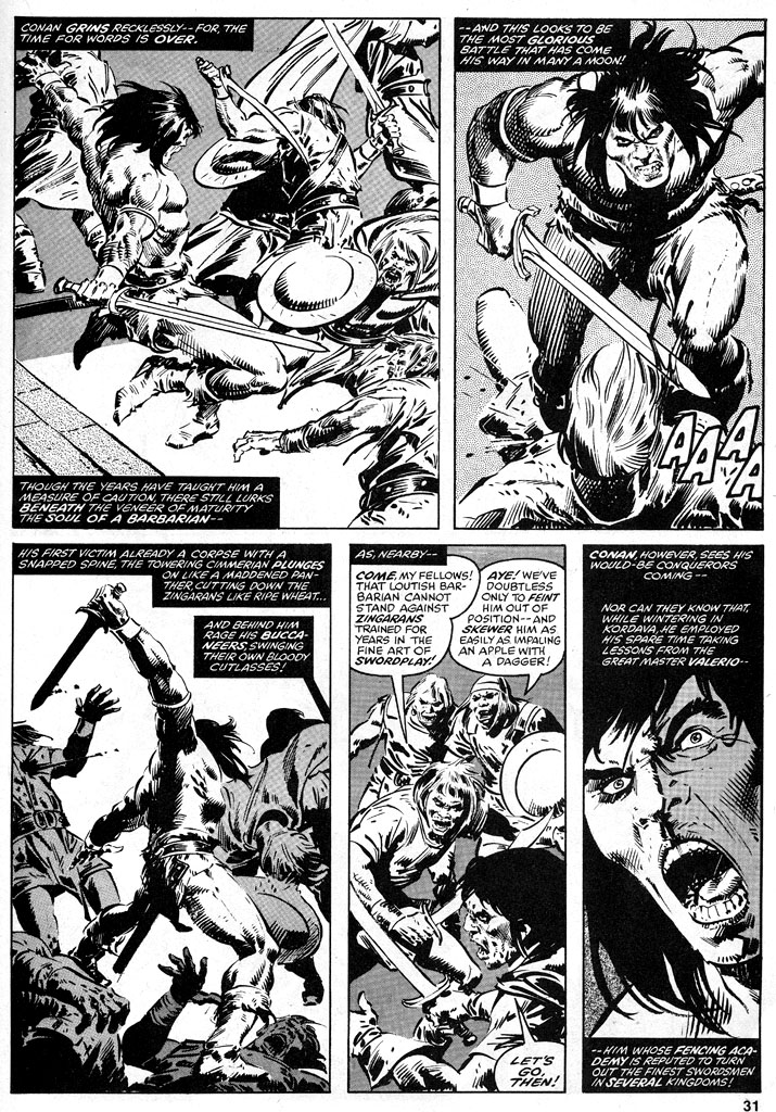 Read online The Savage Sword Of Conan comic -  Issue #43 - 31