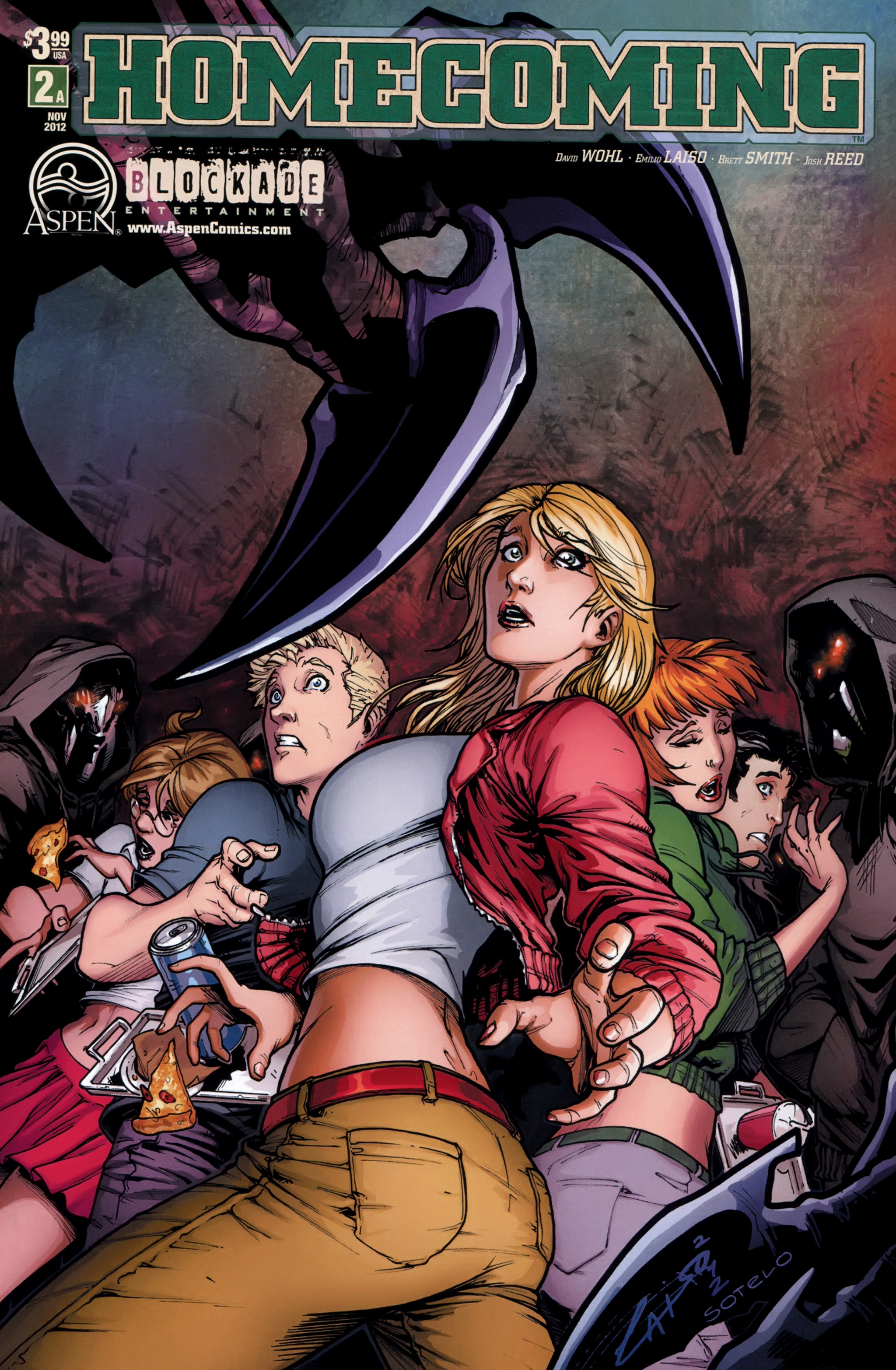 Read online Homecoming comic -  Issue #2 - 1