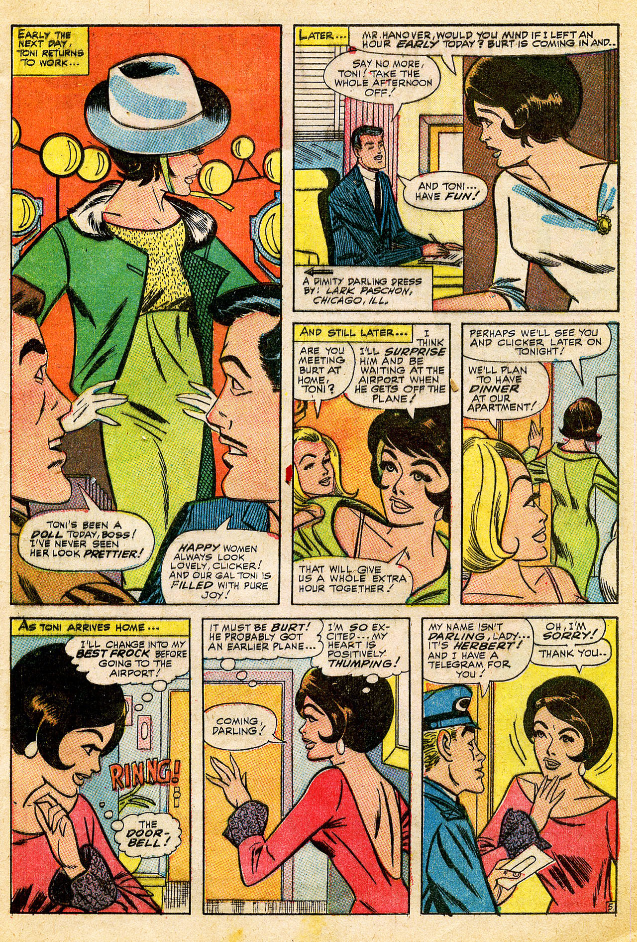 Read online Millie the Model comic -  Issue #142 - 9