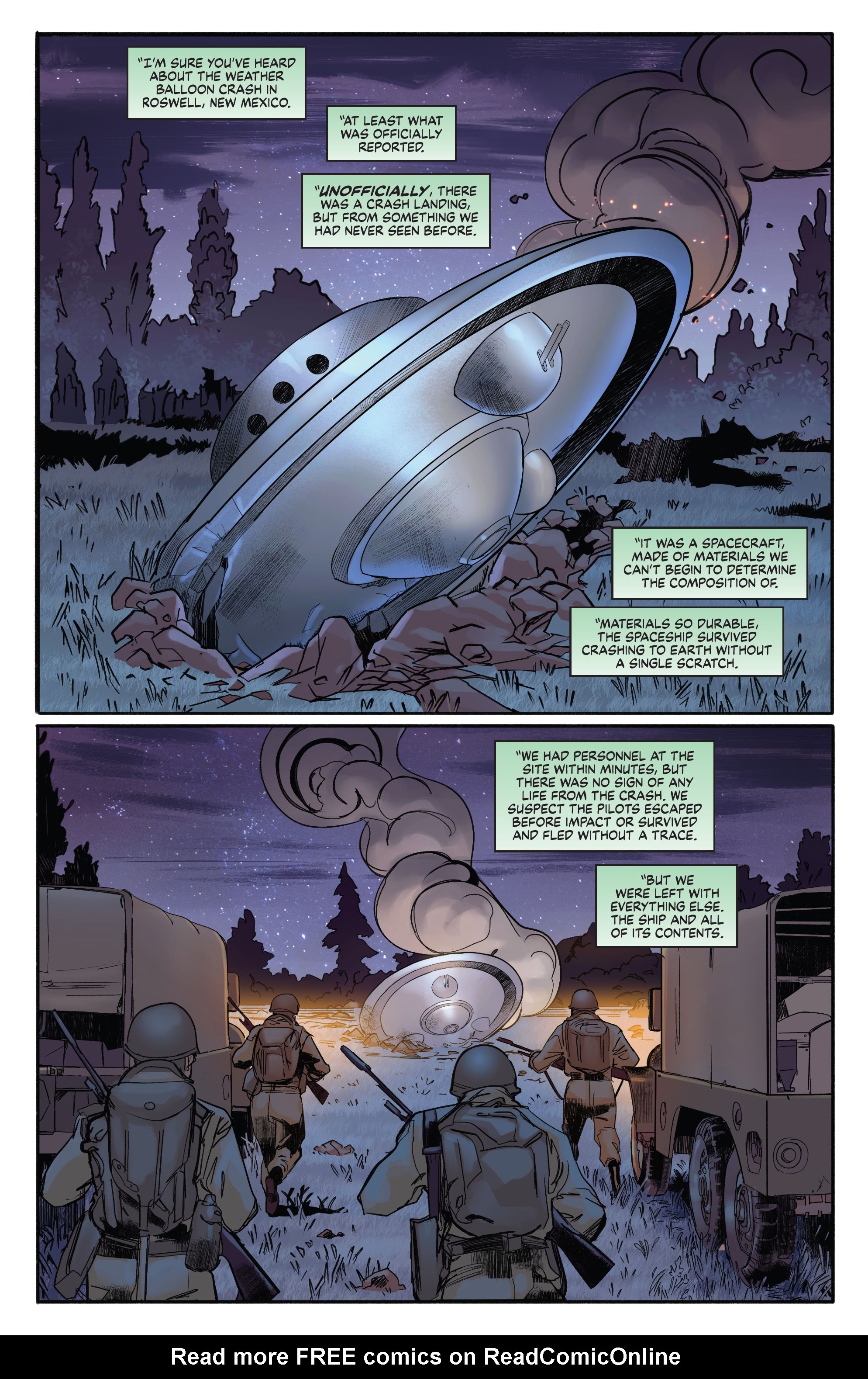 Read online Bettie Page: The Alien Agenda comic -  Issue #1 - 10