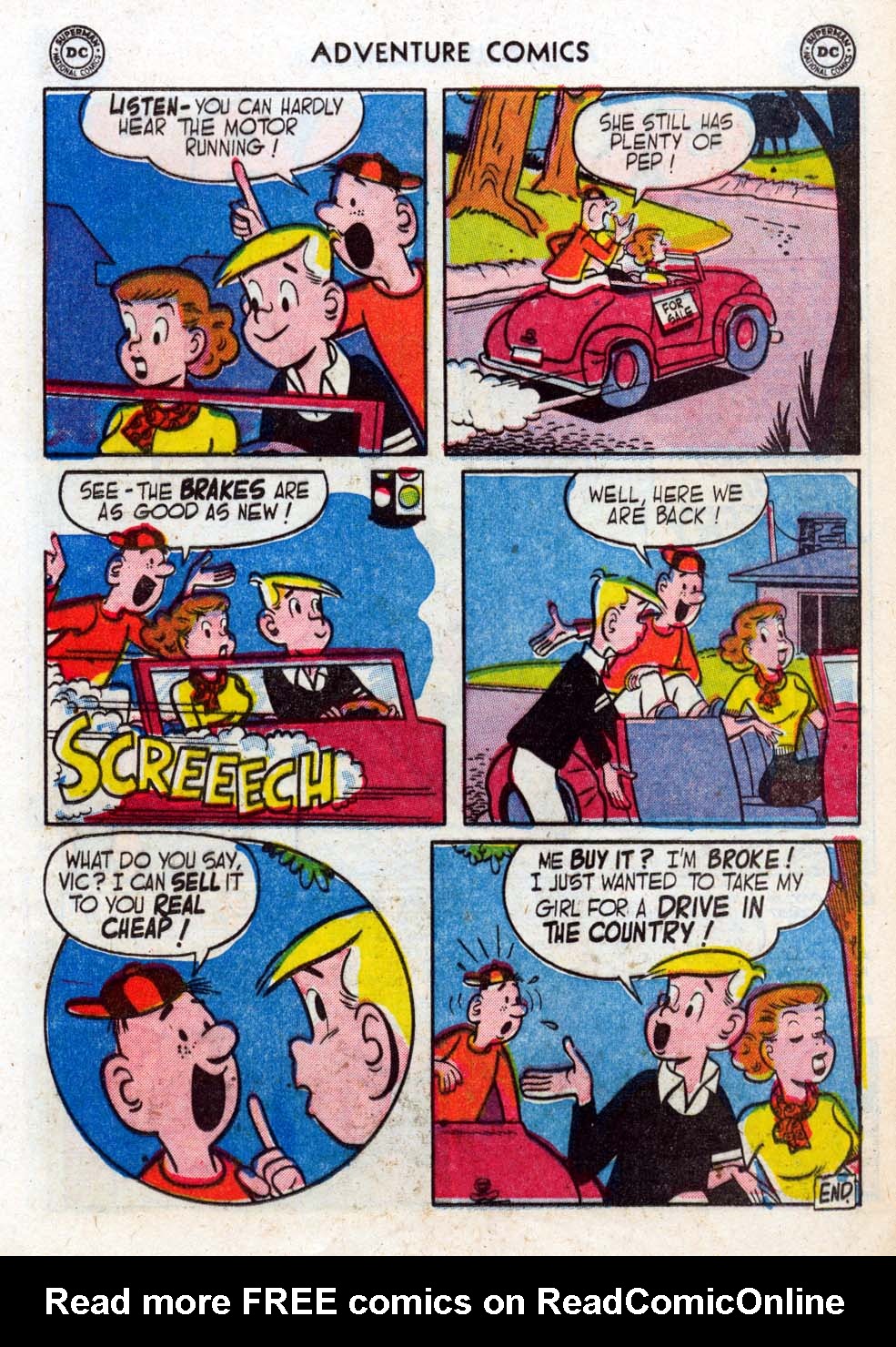 Read online Adventure Comics (1938) comic -  Issue #211 - 17