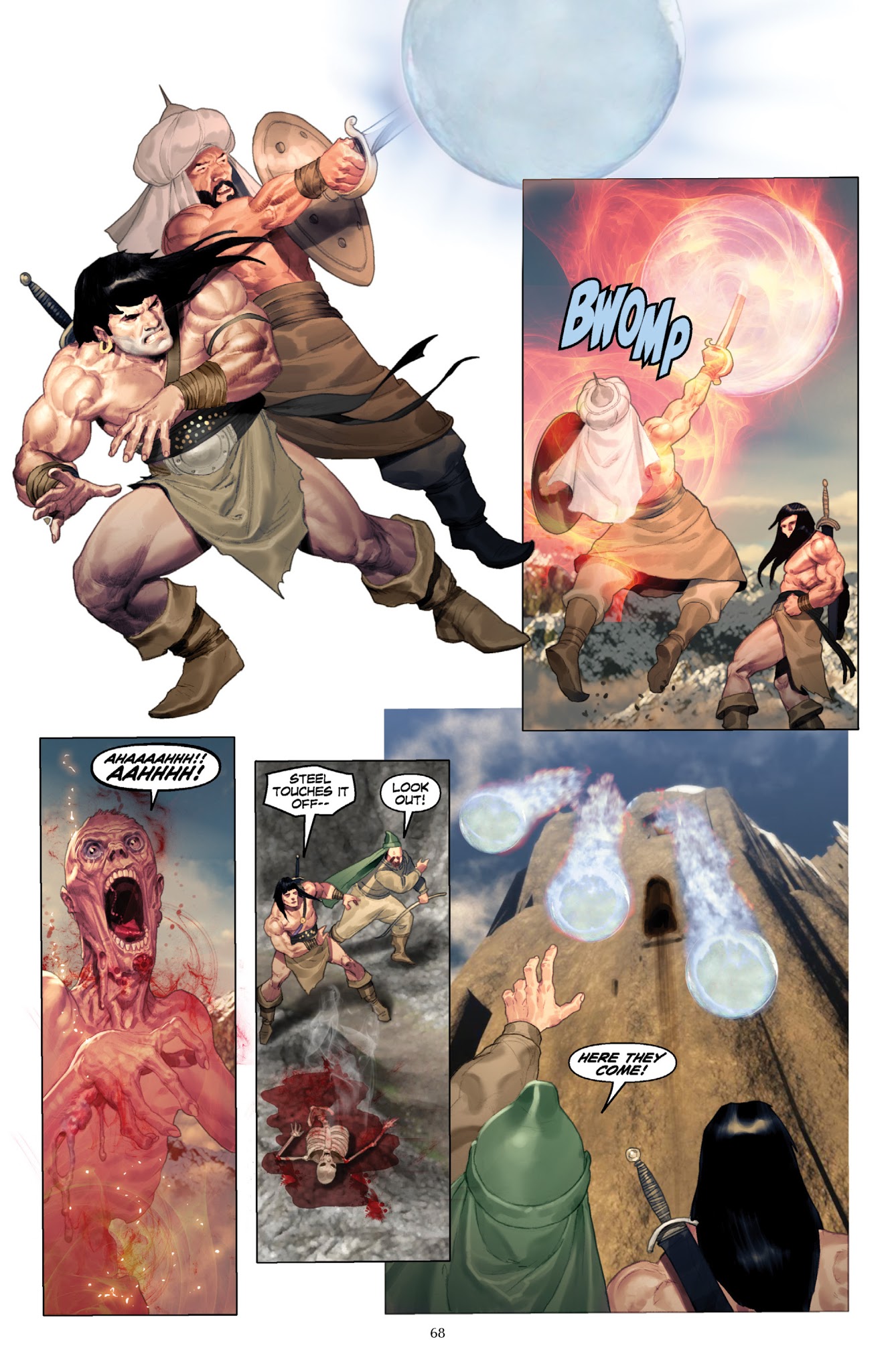 Read online Conan and the People of the Black Circle comic -  Issue # _TPB - 70