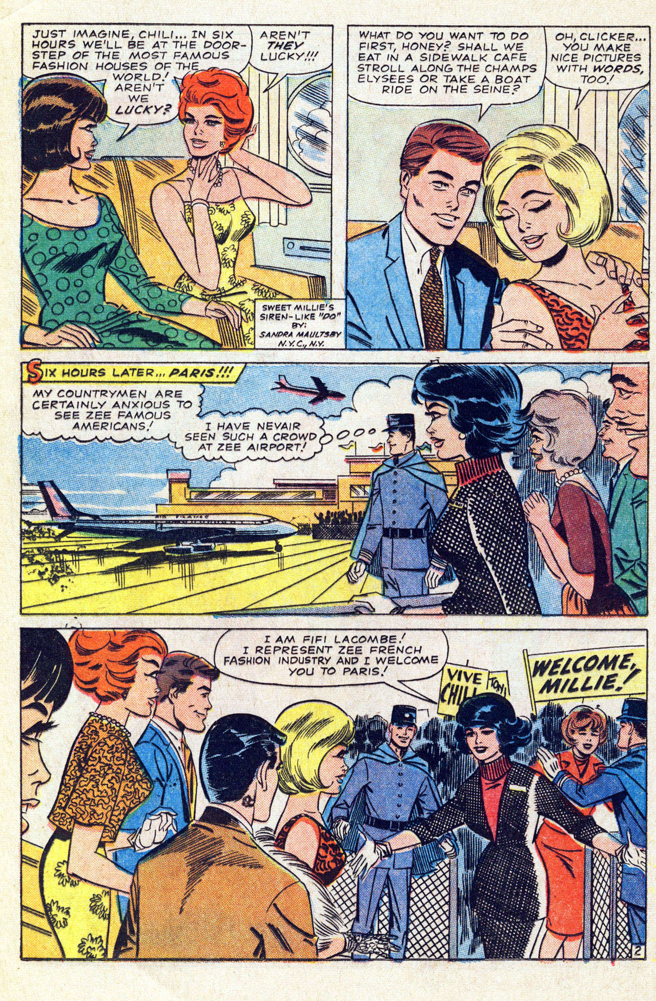 Read online Millie the Model comic -  Issue # Annual 4 - 12