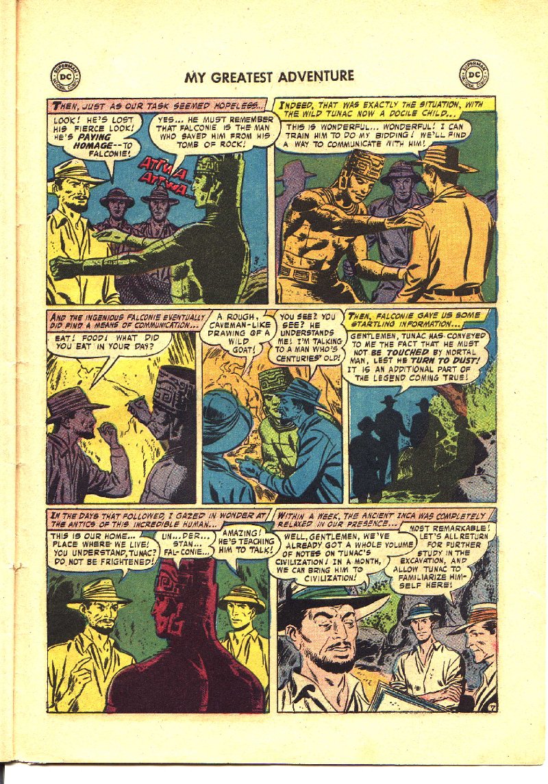 Read online My Greatest Adventure comic -  Issue #17 - 31