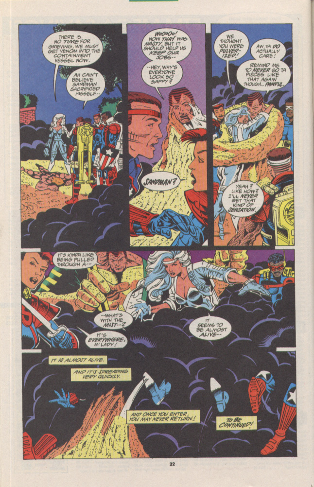 Read online Silver Sable and the Wild Pack comic -  Issue #18 - 18