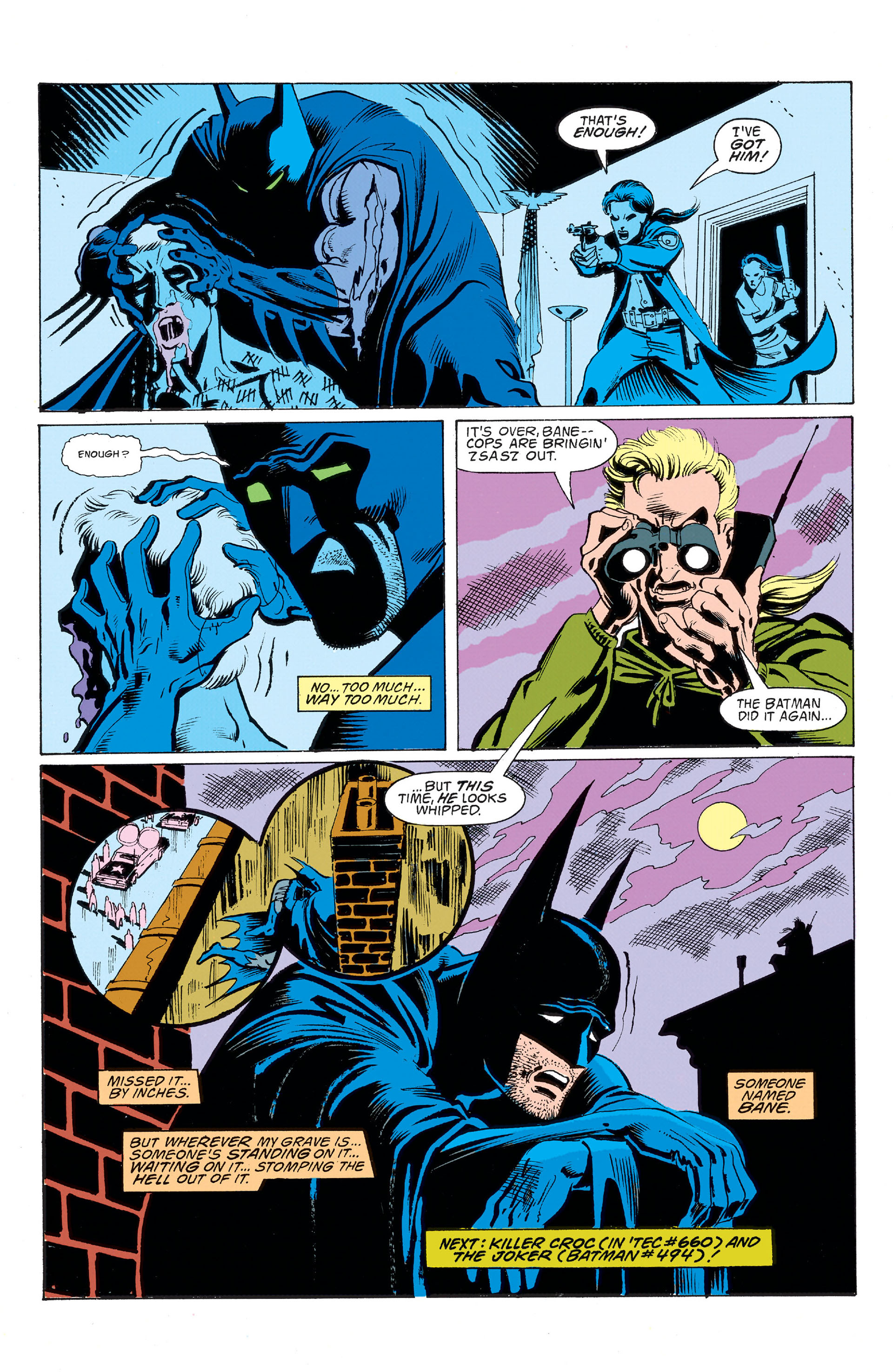 Read online Batman (1940) comic -  Issue #493 - 23