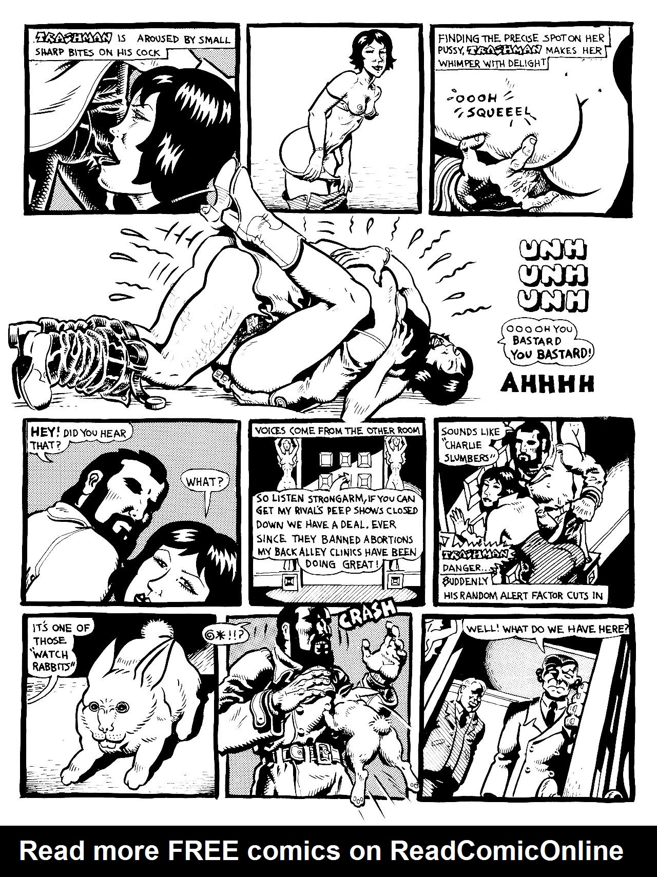 Read online Trashman Lives! comic -  Issue # TPB - 137