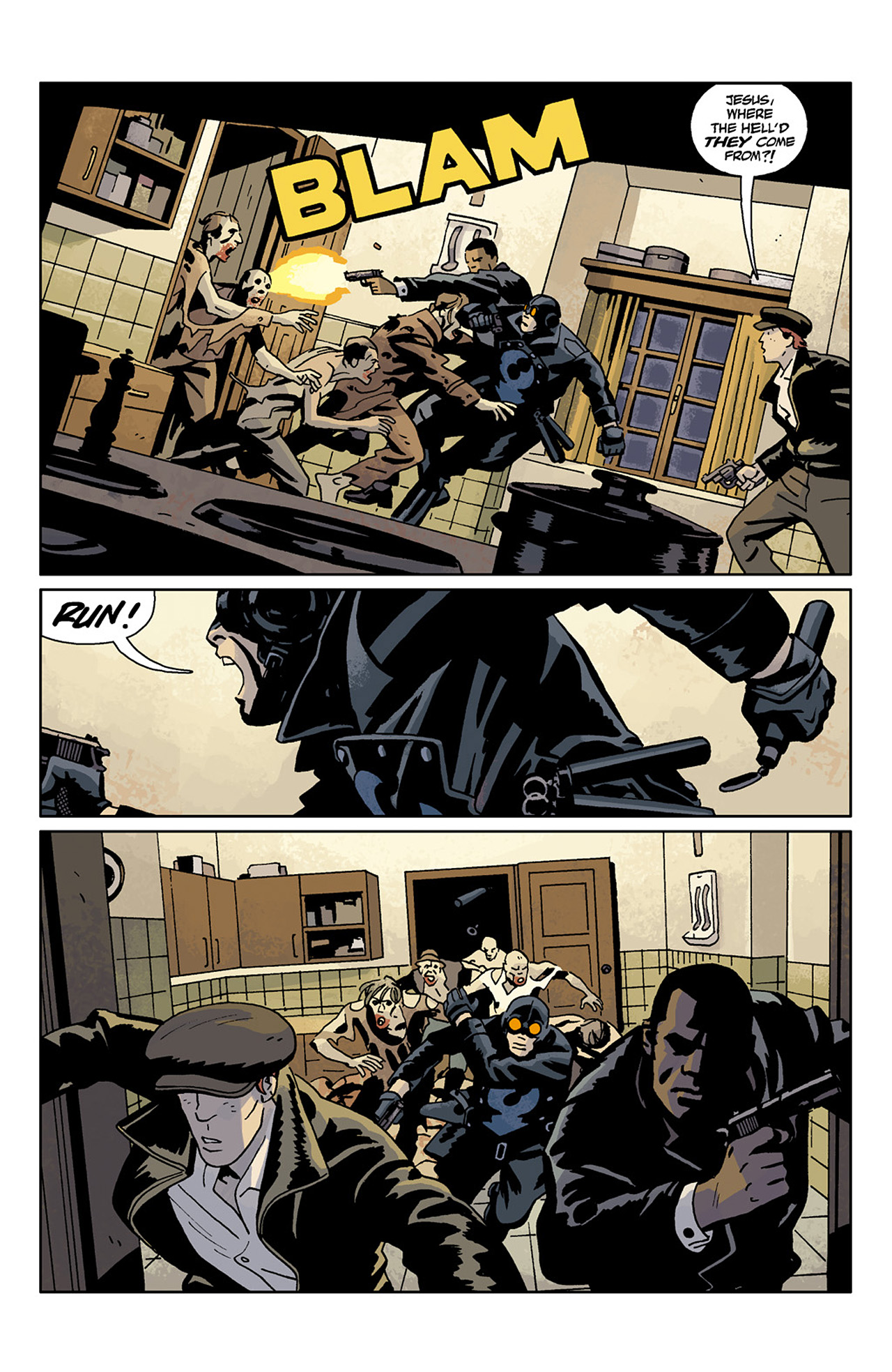 Read online Lobster Johnson: The Burning Hand comic -  Issue #5 - 14