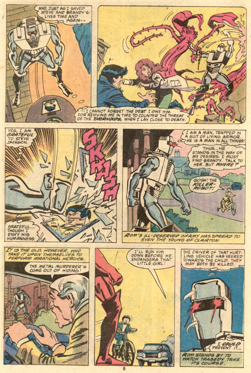 Read online ROM (1979) comic -  Issue #15 - 6