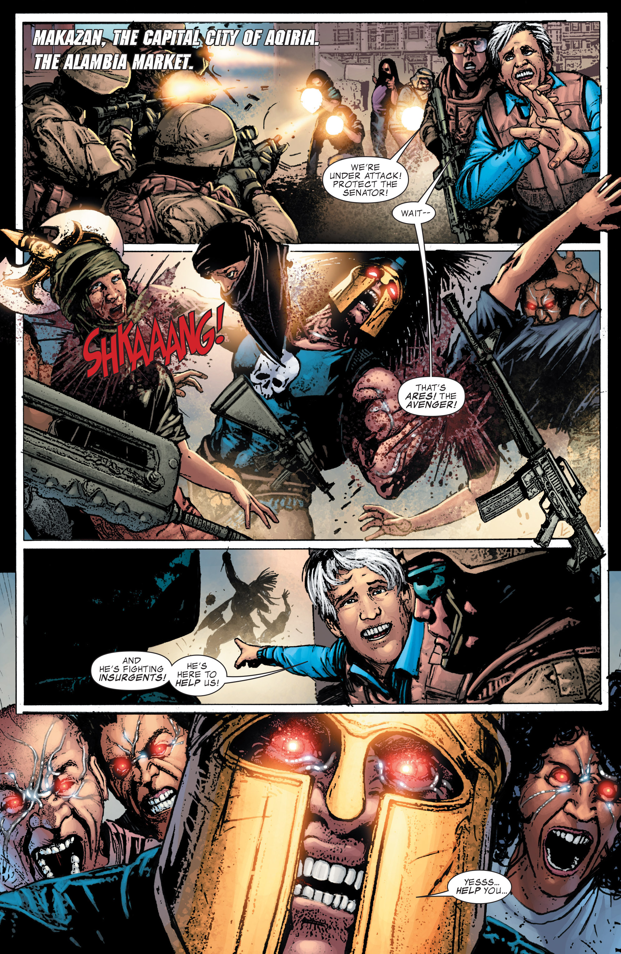 Read online War Machine (2009) comic -  Issue #5 - 3