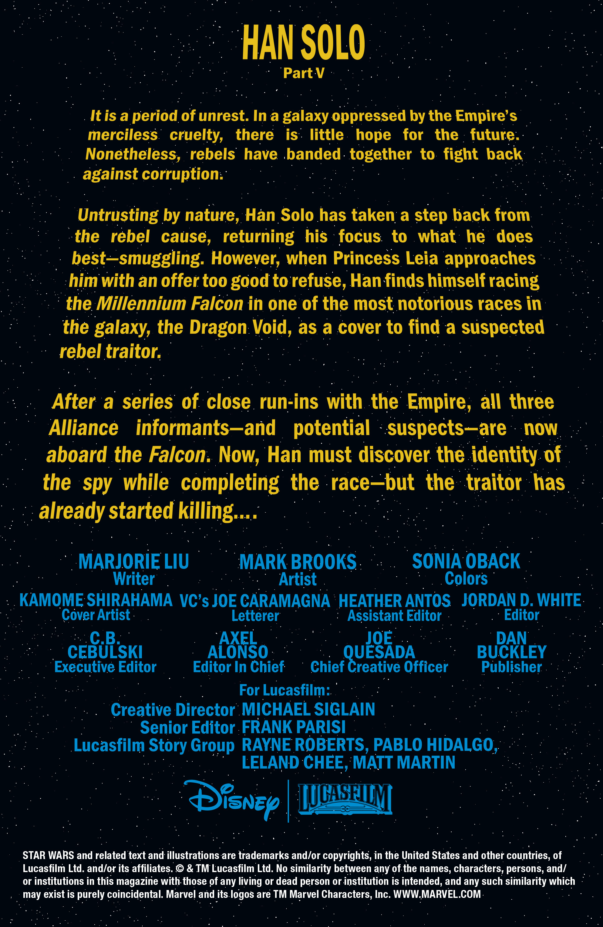 Read online Han Solo comic -  Issue #5 - 2