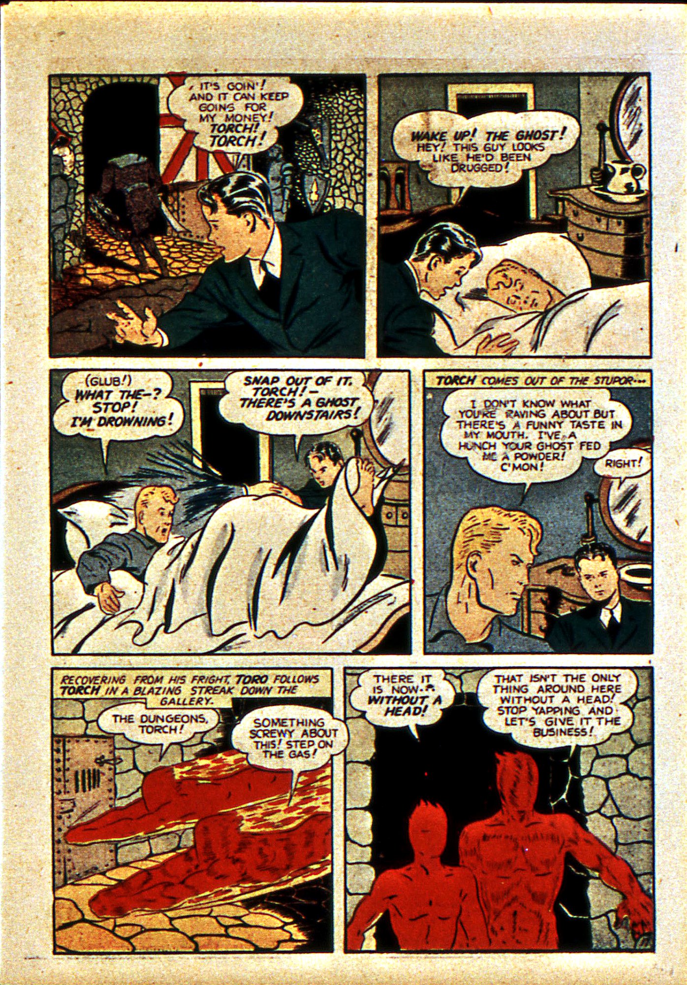 Read online The Human Torch (1940) comic -  Issue #10 - 20